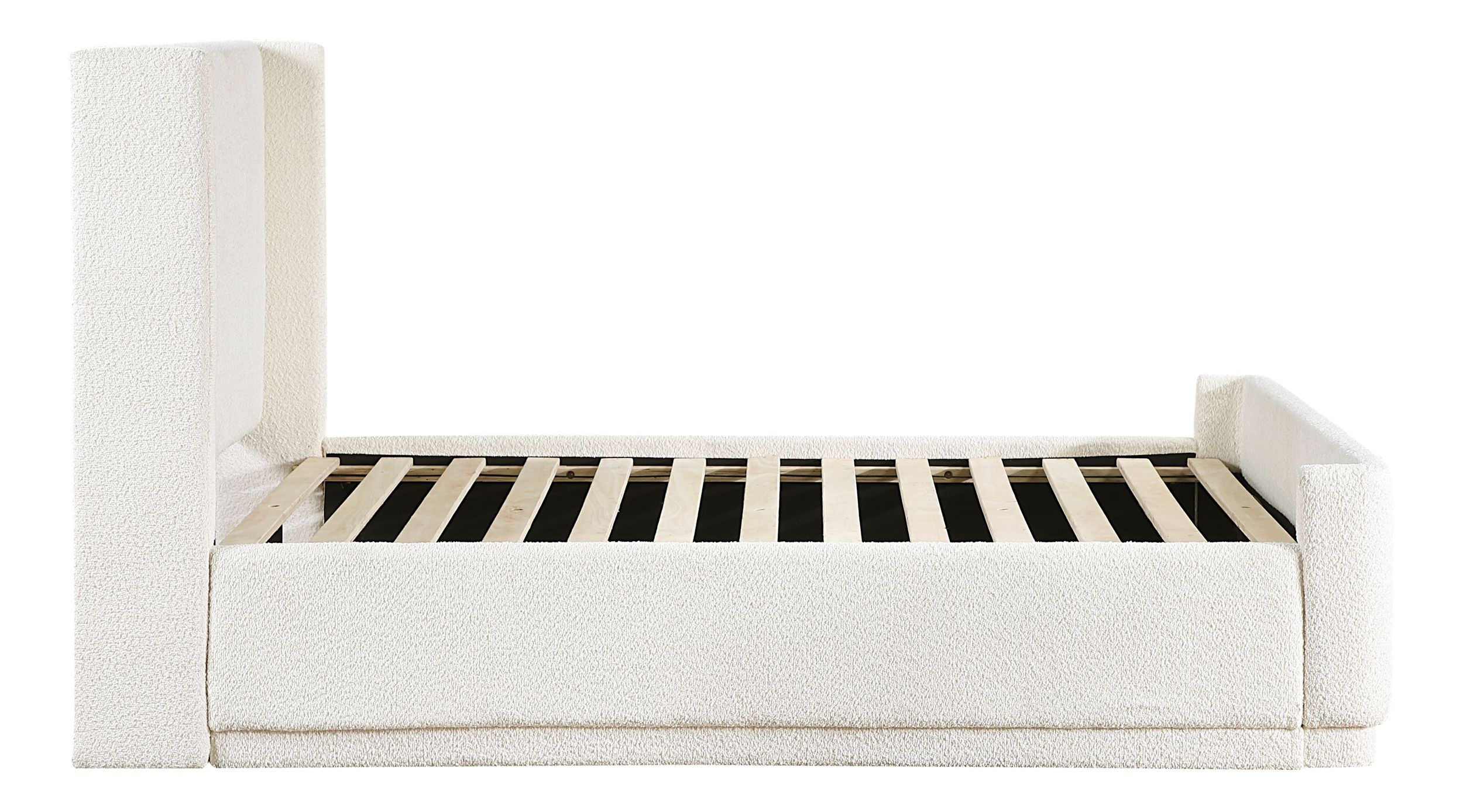 Carmel Polyester California King Platform Bed