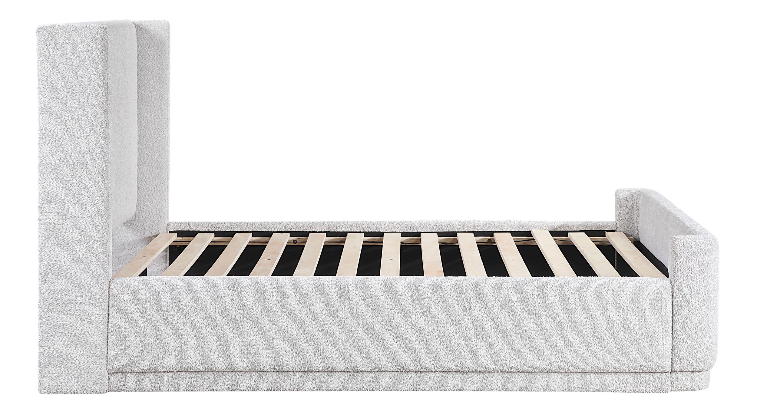 Carmel Polyester Full Platform Bed