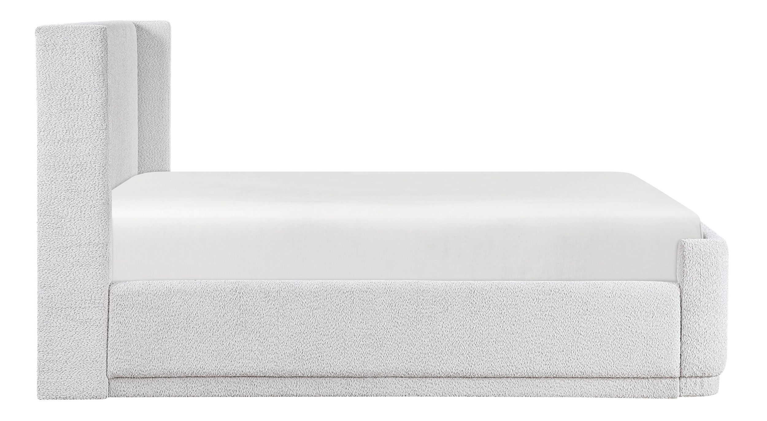 Carmel Polyester Queen Platform Bed