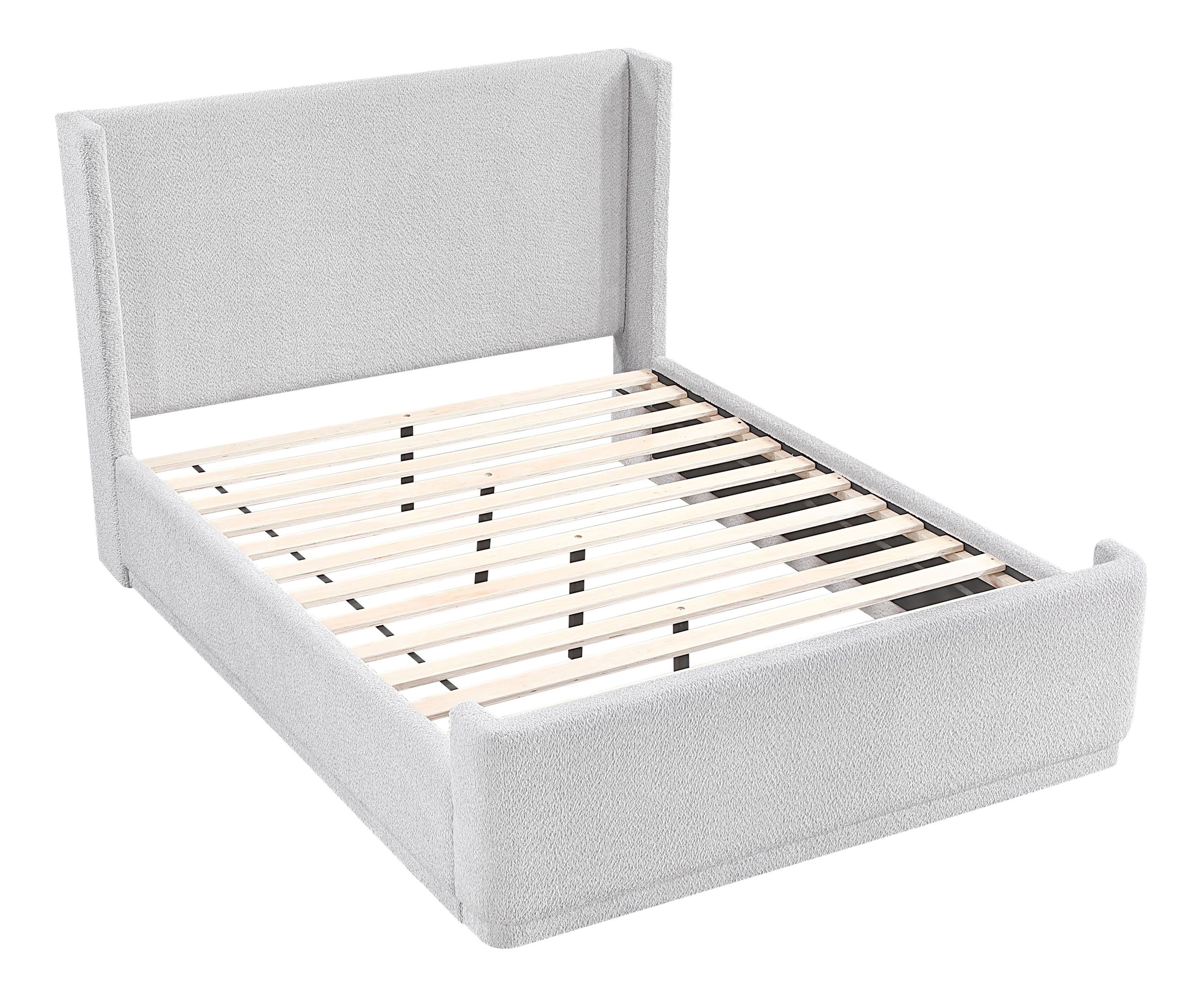 Carmel Polyester Full Platform Bed