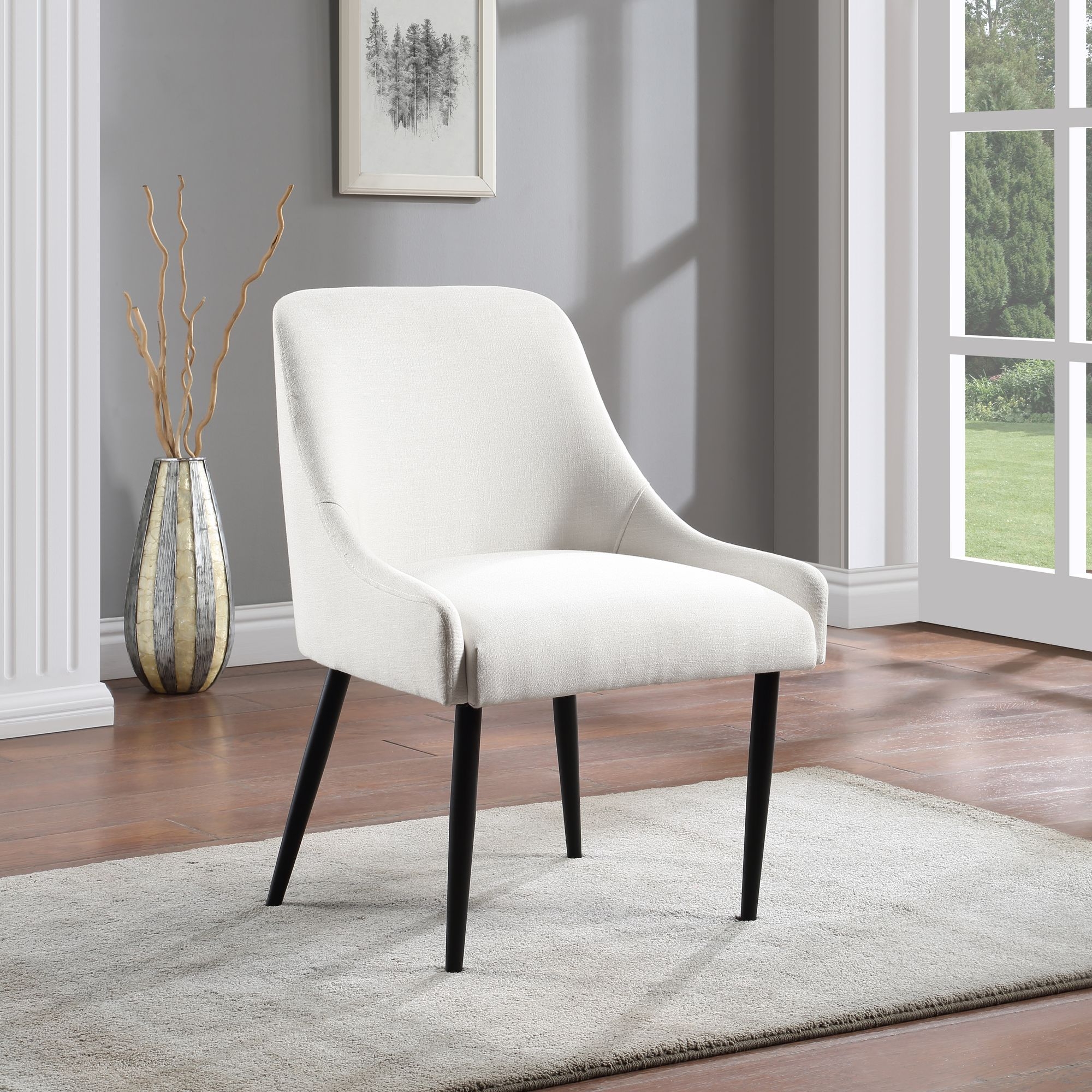 Camden Linen Fabric Dining Chair
