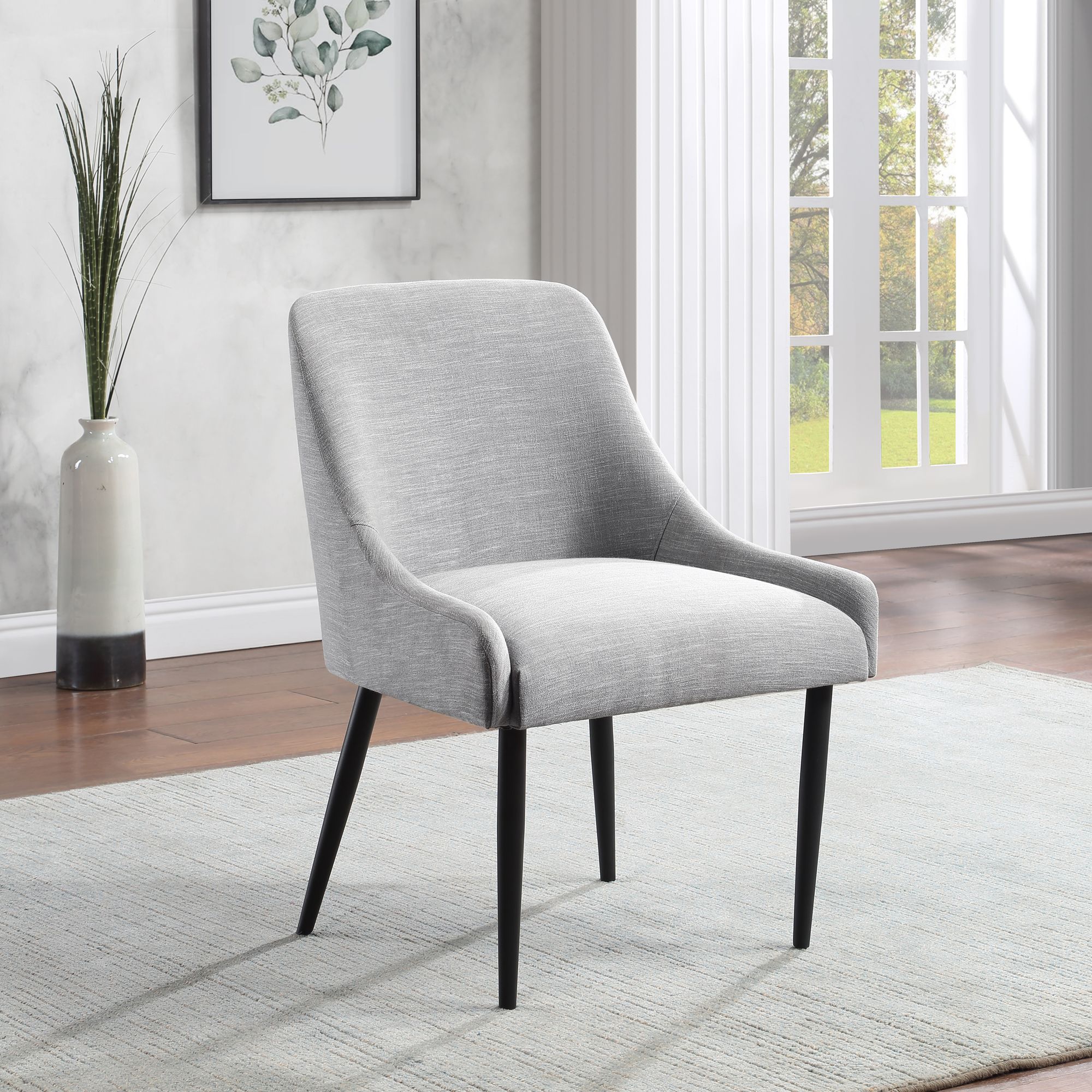 Camden Linen Fabric Dining Chair
