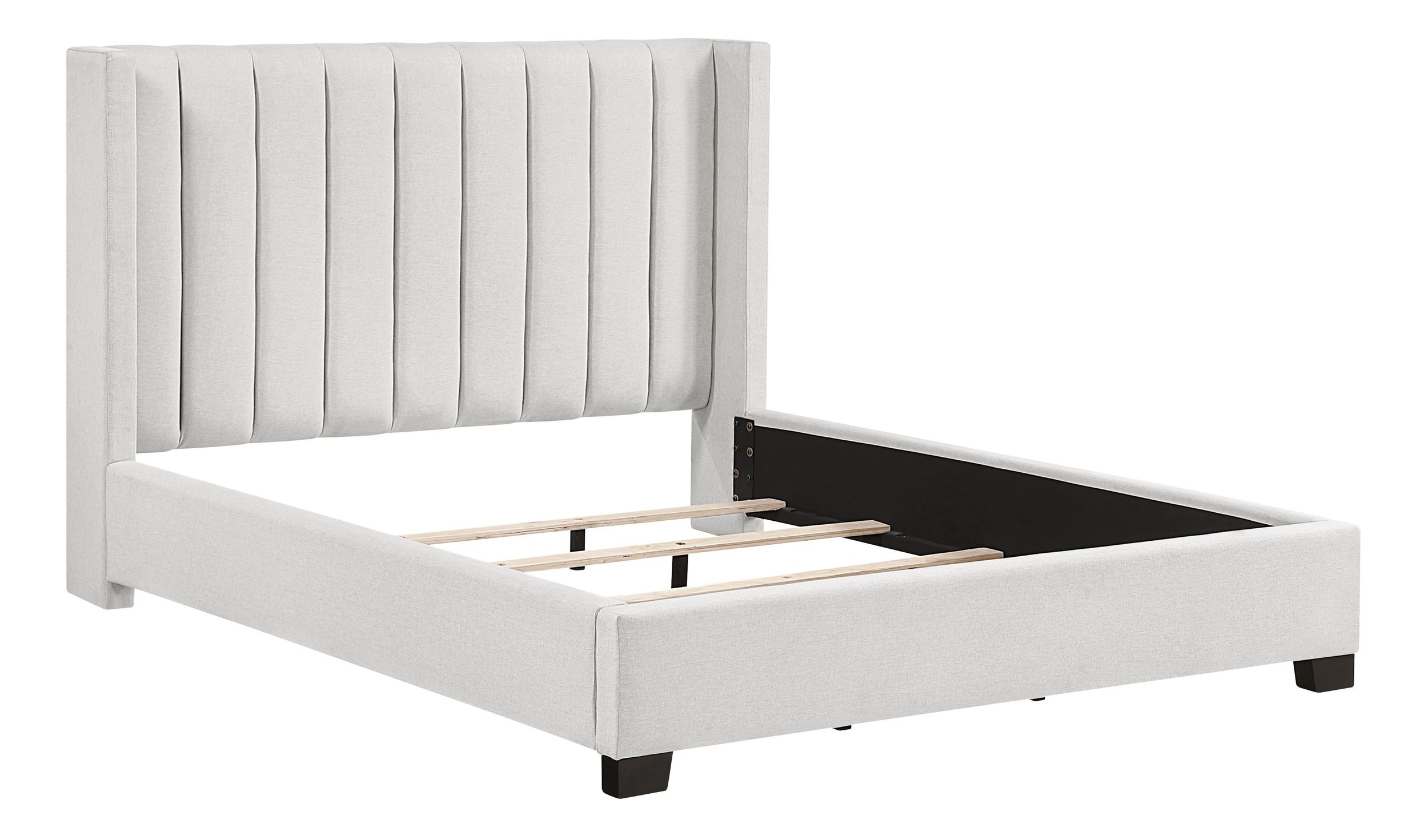 Emerson Polyester California King Panel Bed