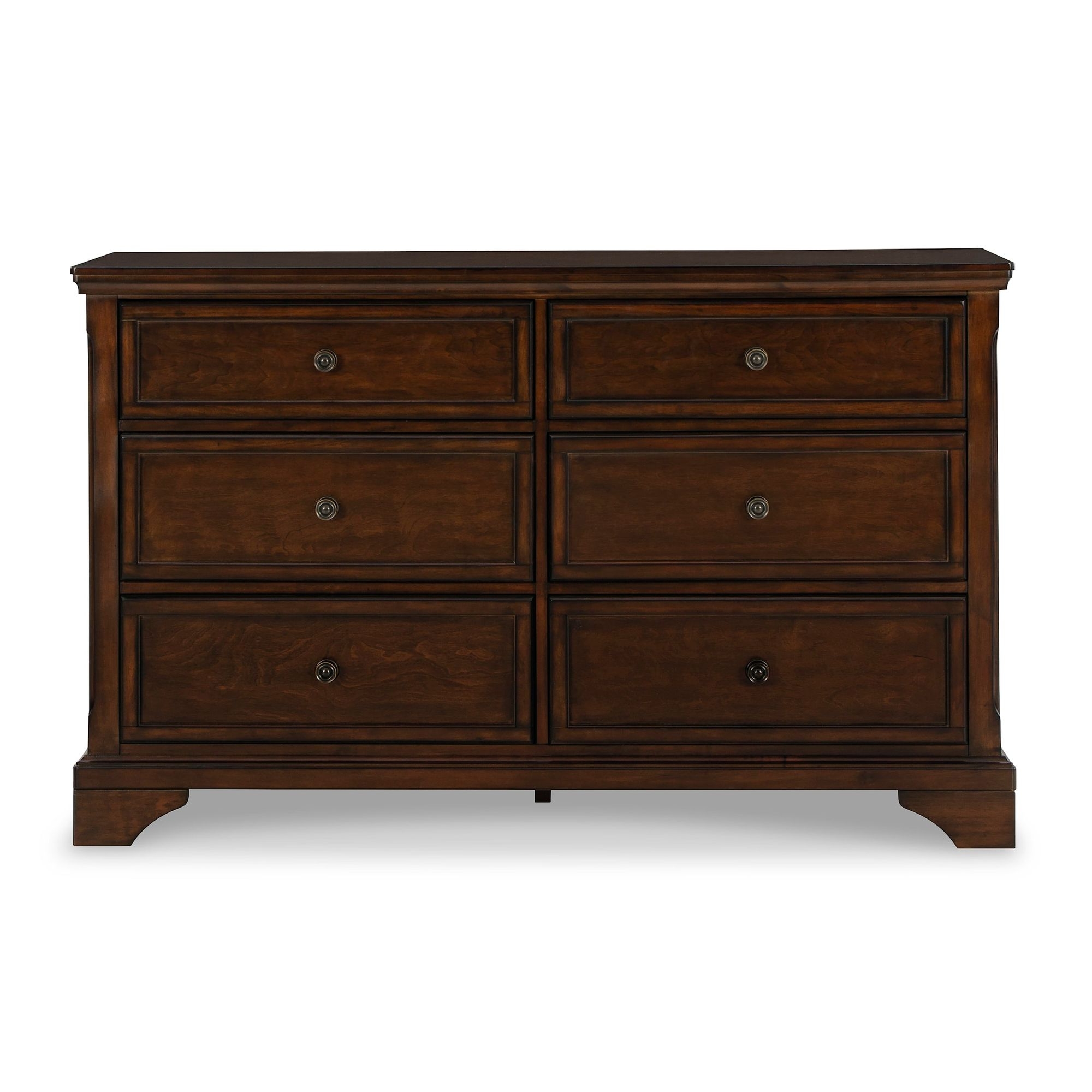 Ashley SM Brookbauer 6-Drawer Wood Veneer Dresser
