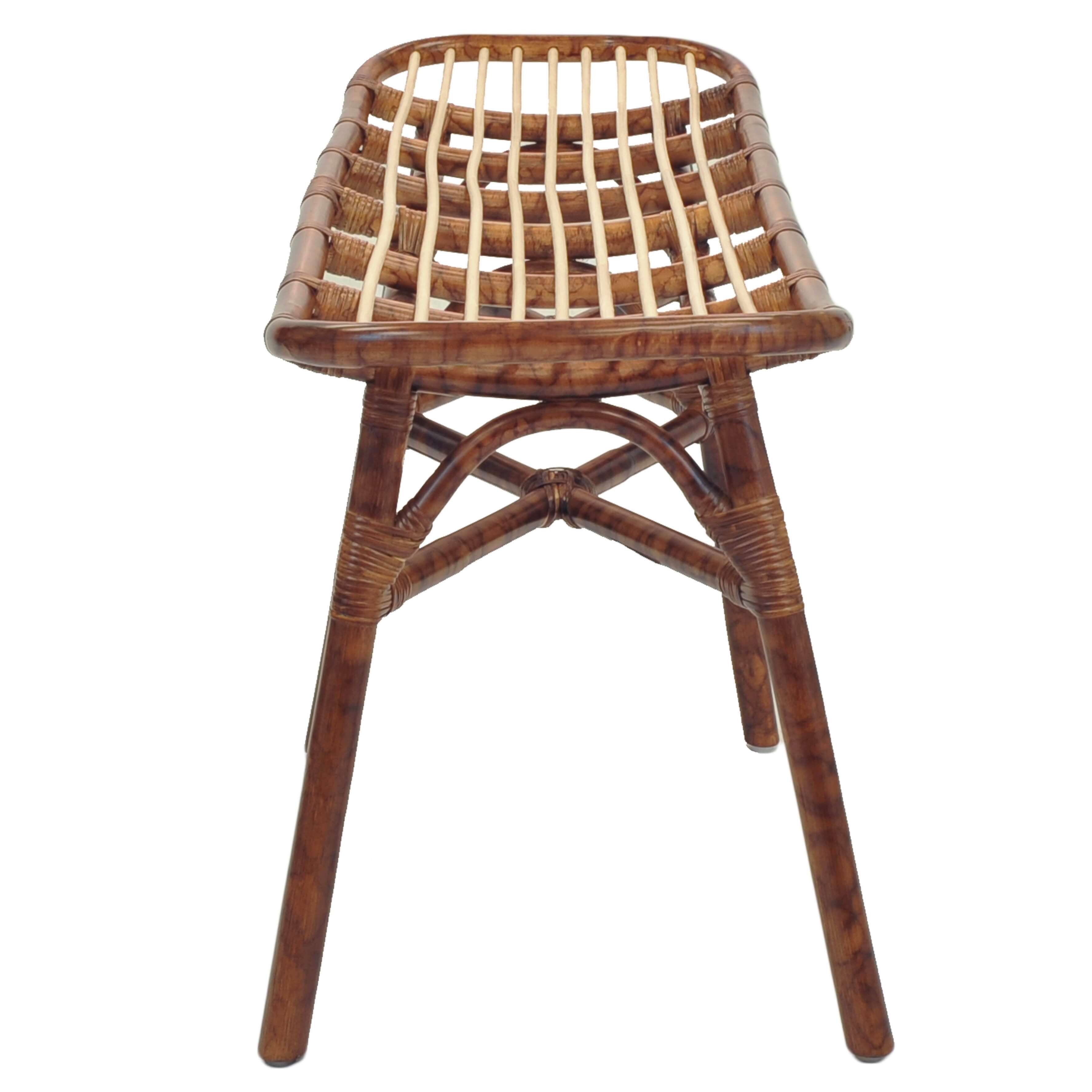 Beyla Rattan Bench