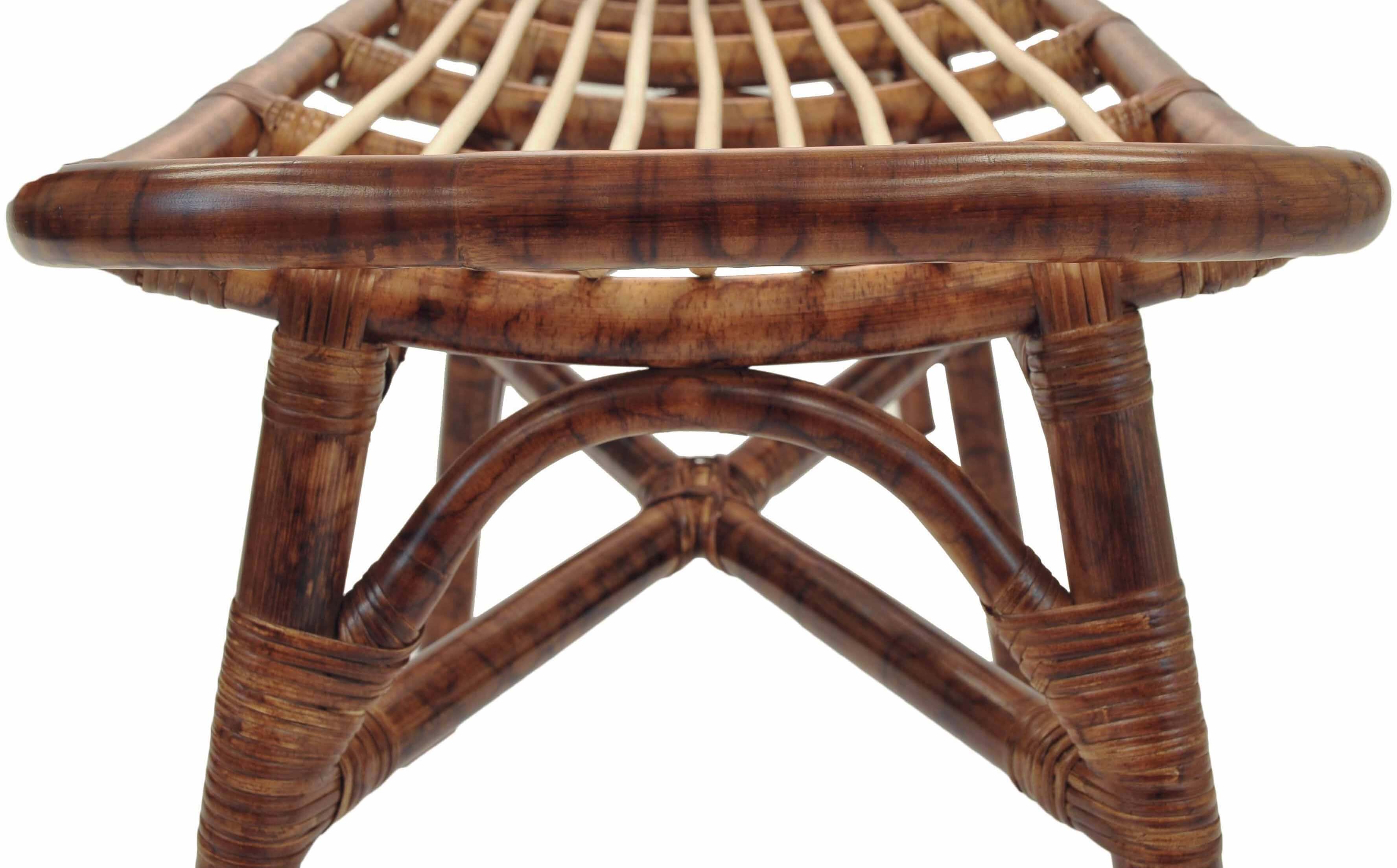 Beyla Rattan Bench