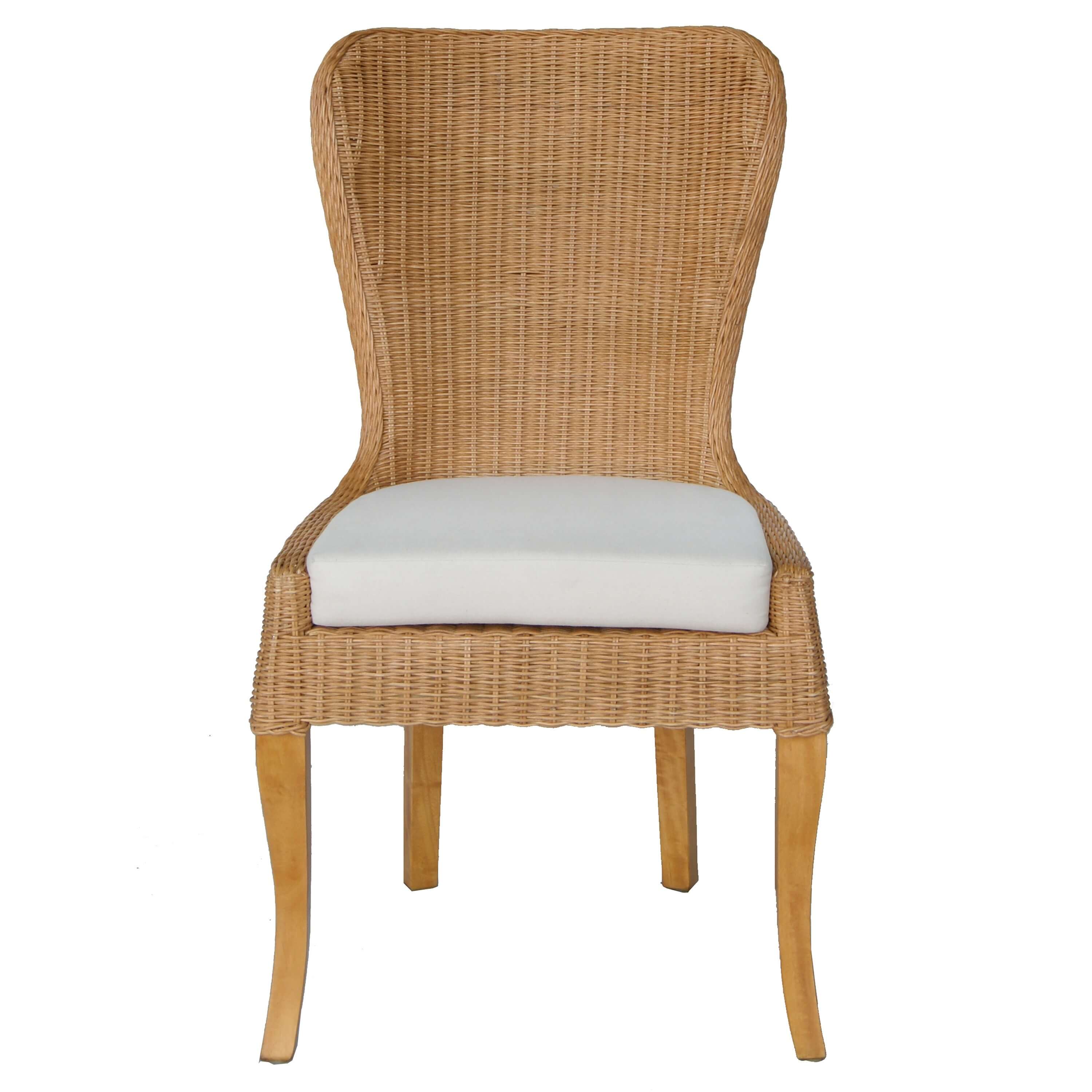 Sophie Fabric/Rattan Dining Chair