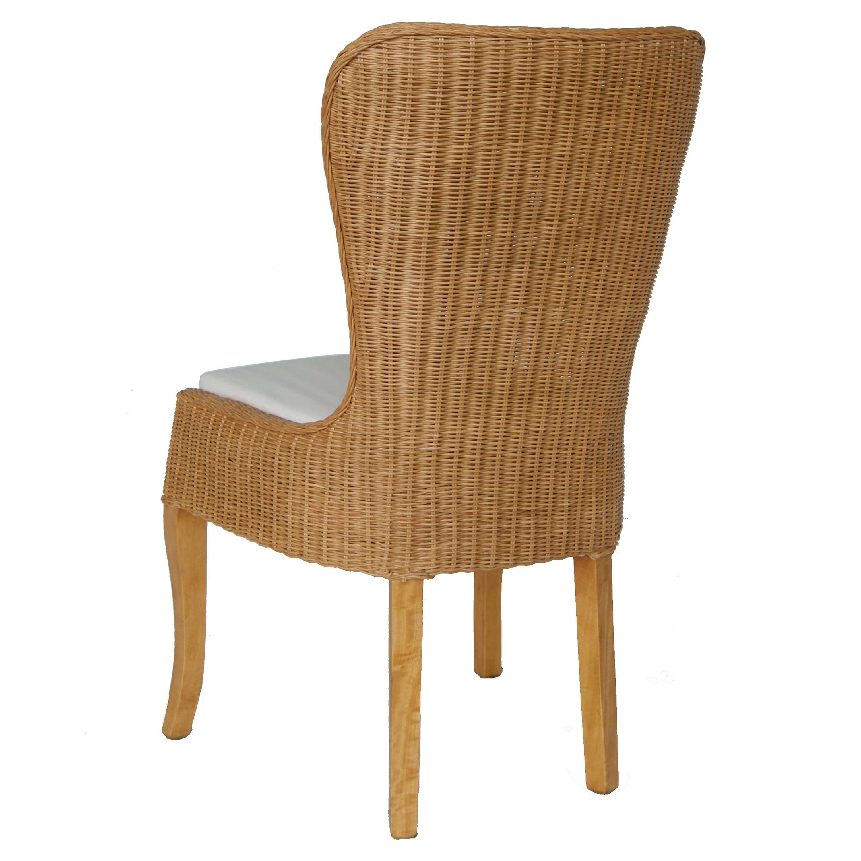 Sophie Fabric/Rattan Dining Chair