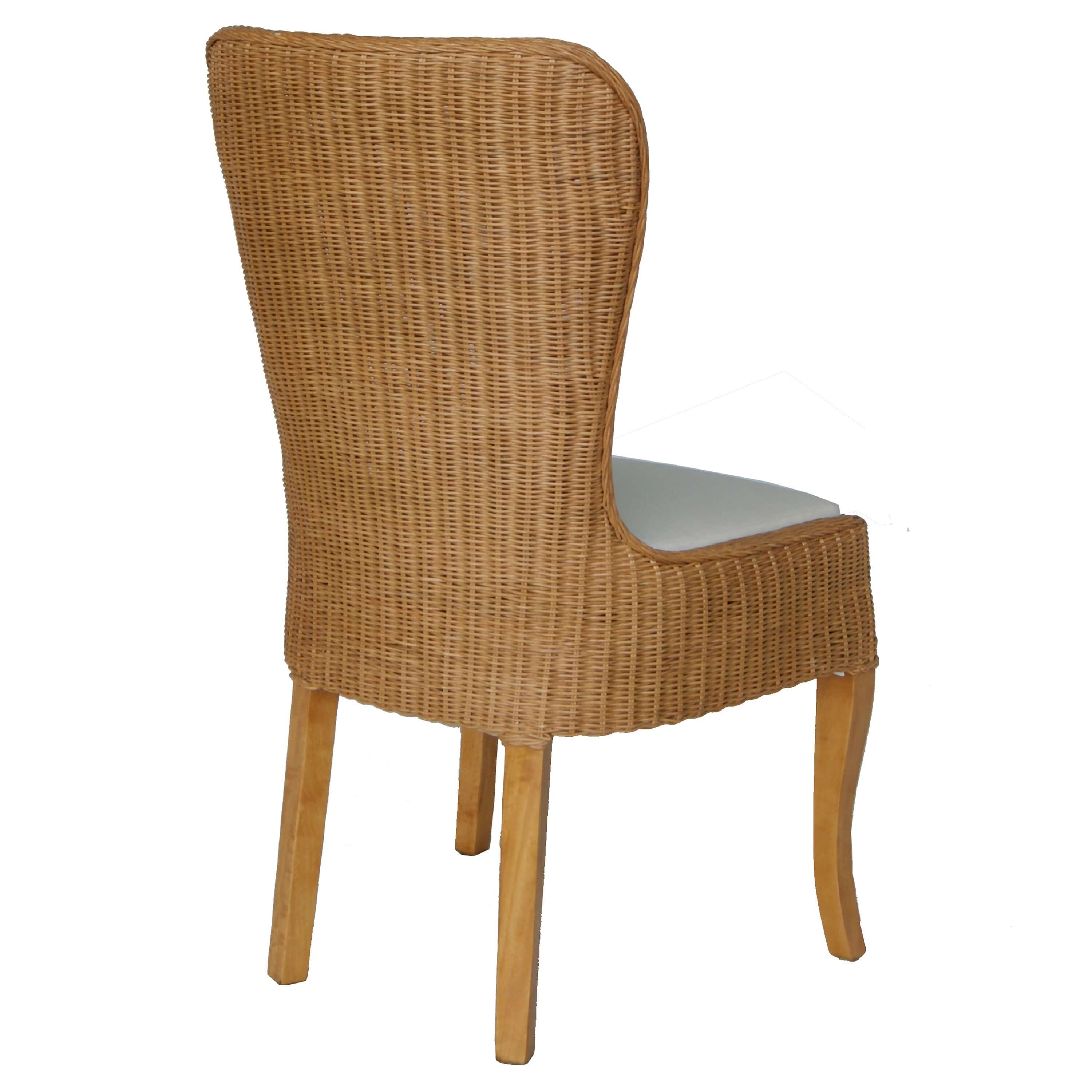 Sophie Fabric/Rattan Dining Chair