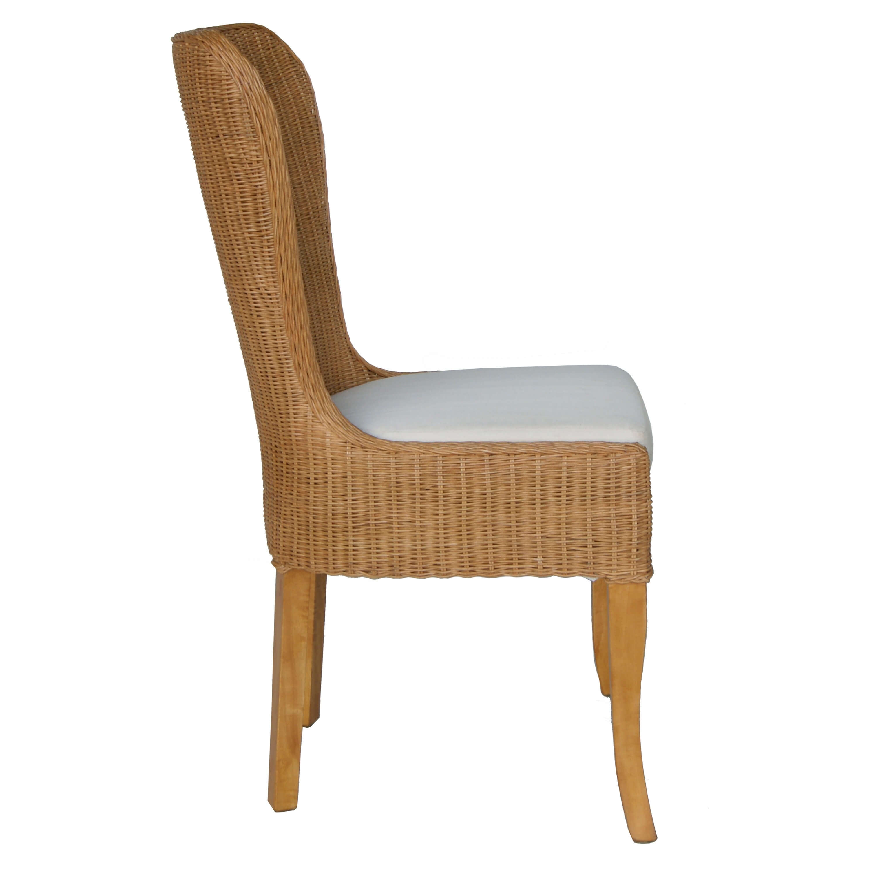 Sophie Fabric/Rattan Dining Chair