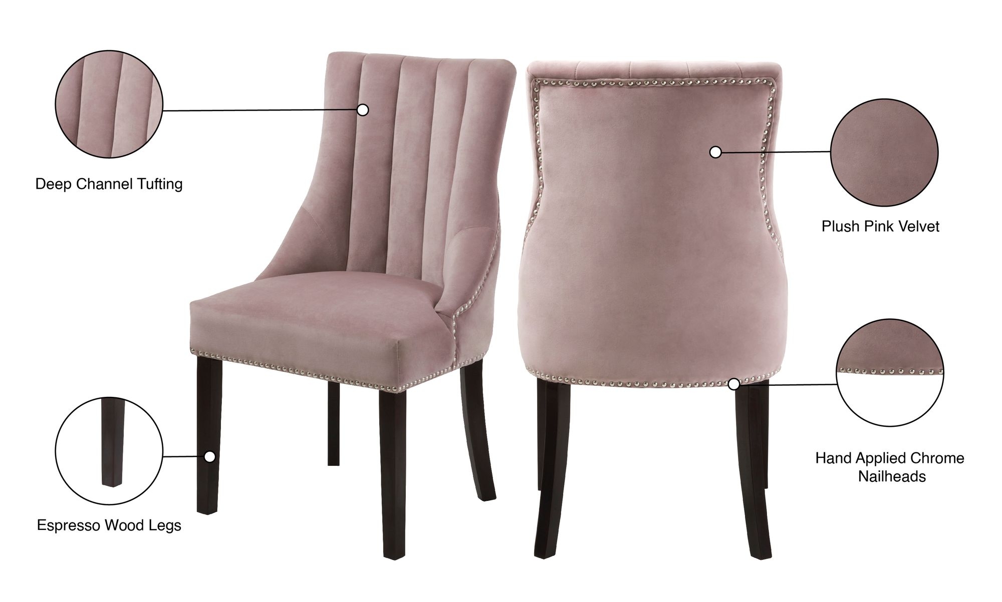 Oxford Velvet Dining Chair