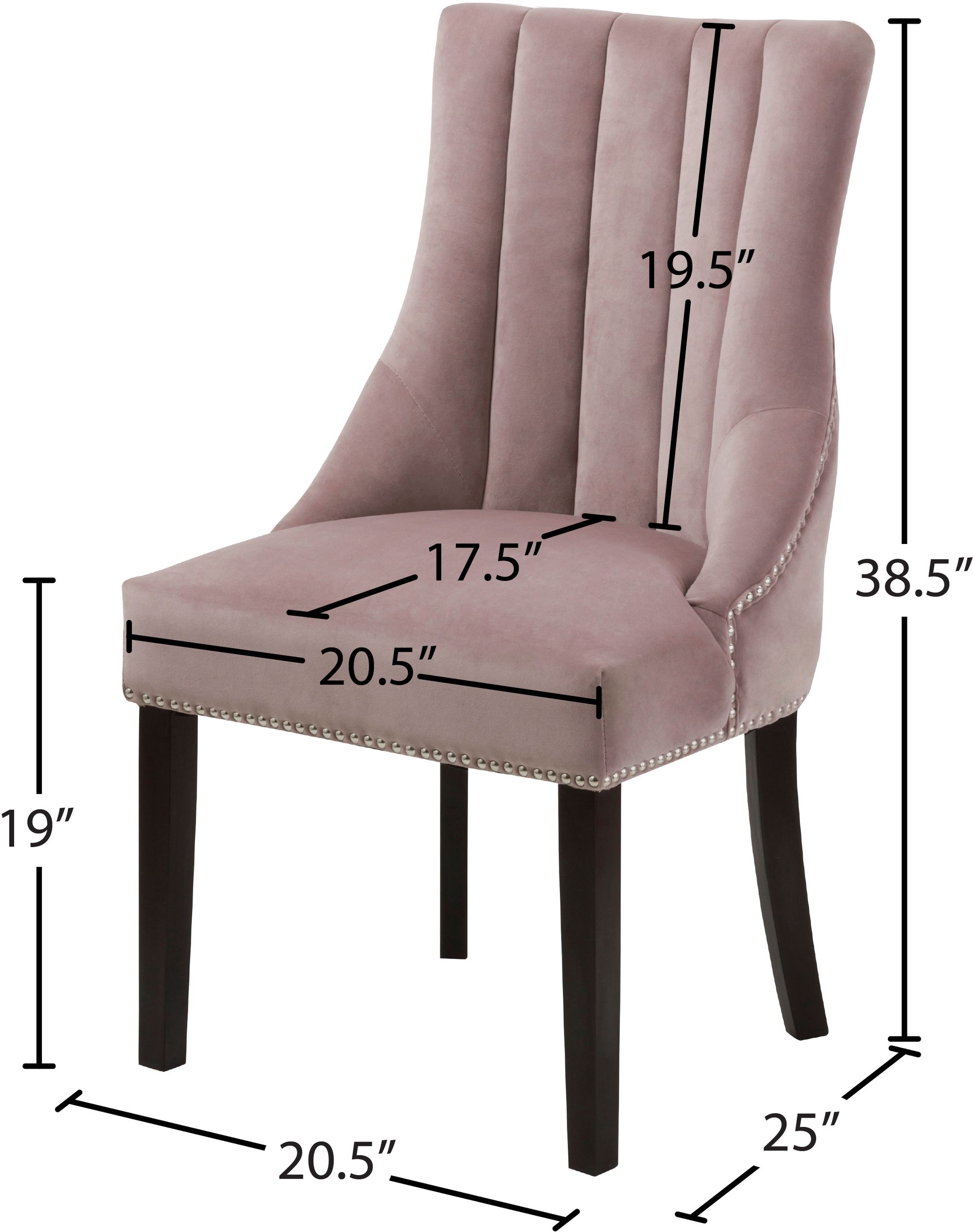 Oxford Velvet Dining Chair