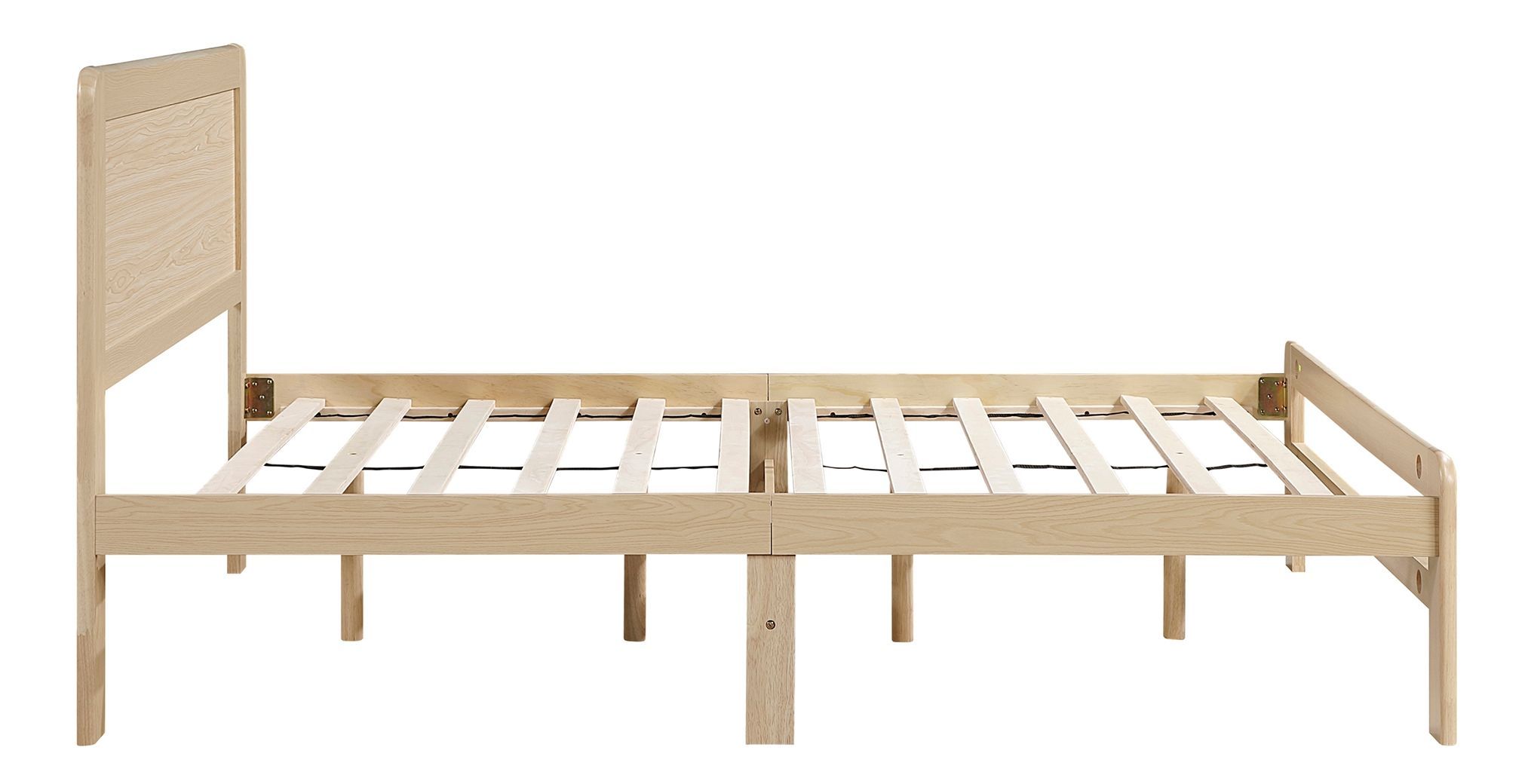 Carter Faux Wood Veneer/Wood Full Platform Bed