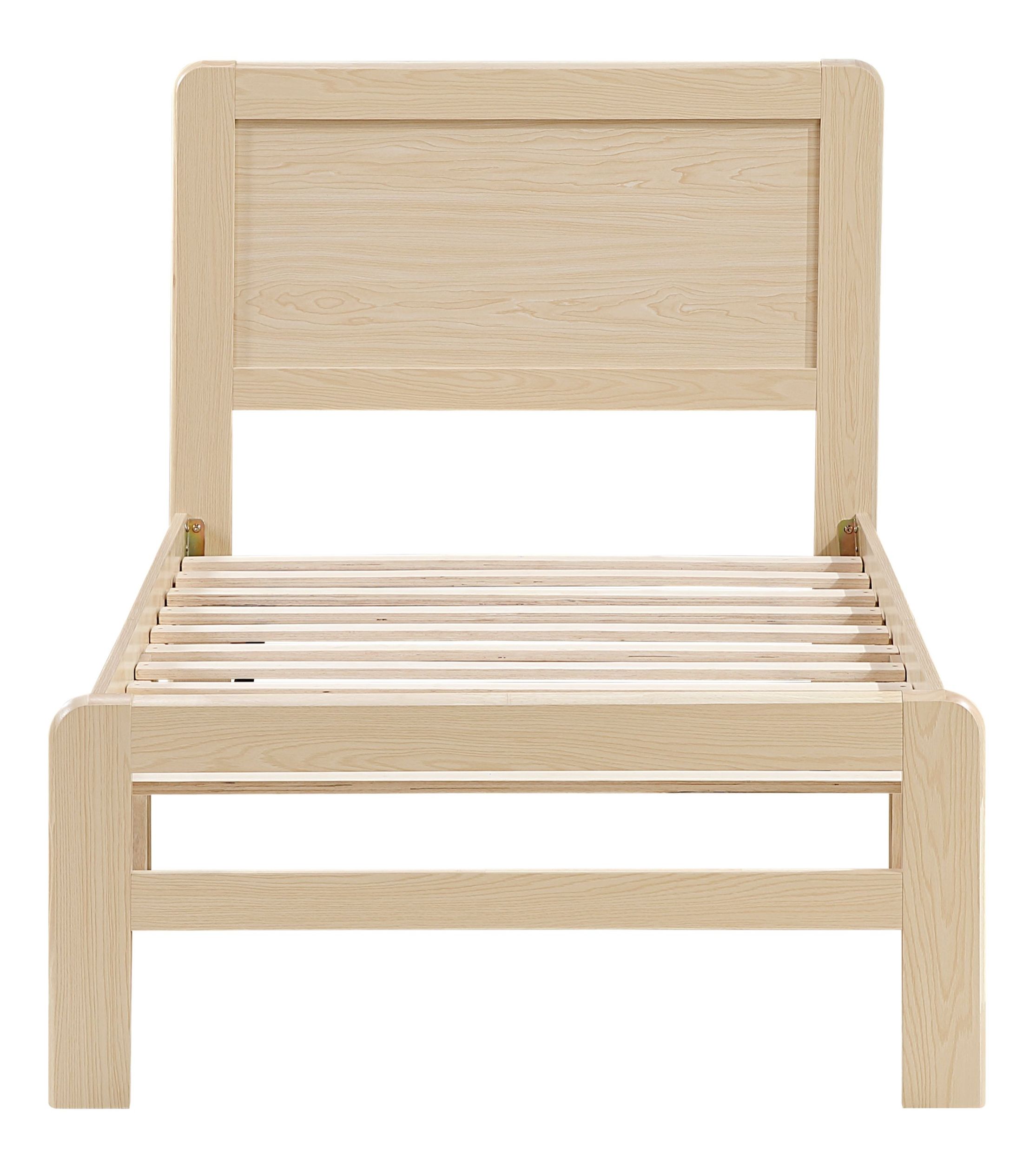 Carter Faux Wood Veneer/Wood Platform Bed