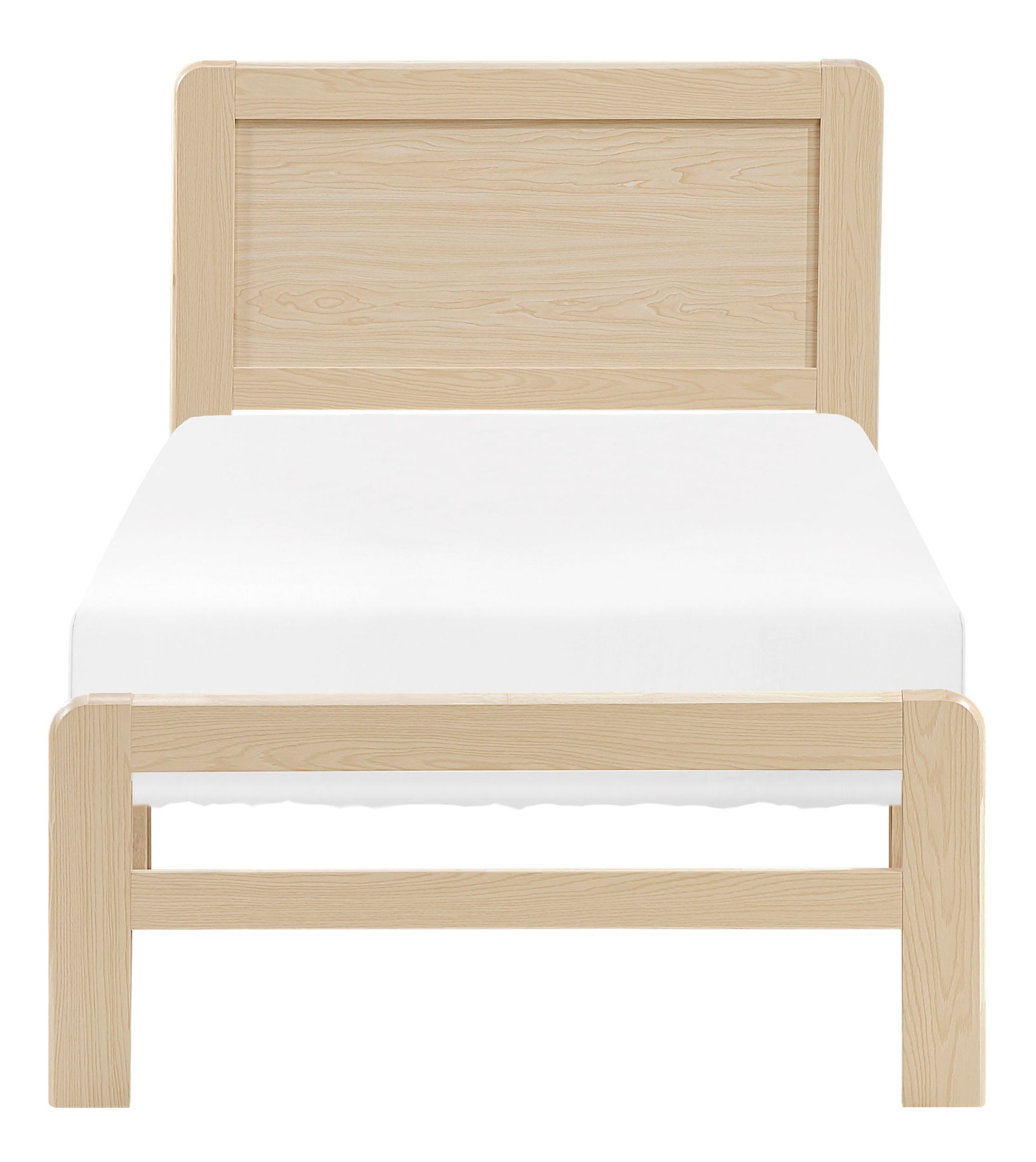 Carter Faux Wood Veneer/Wood Platform Bed