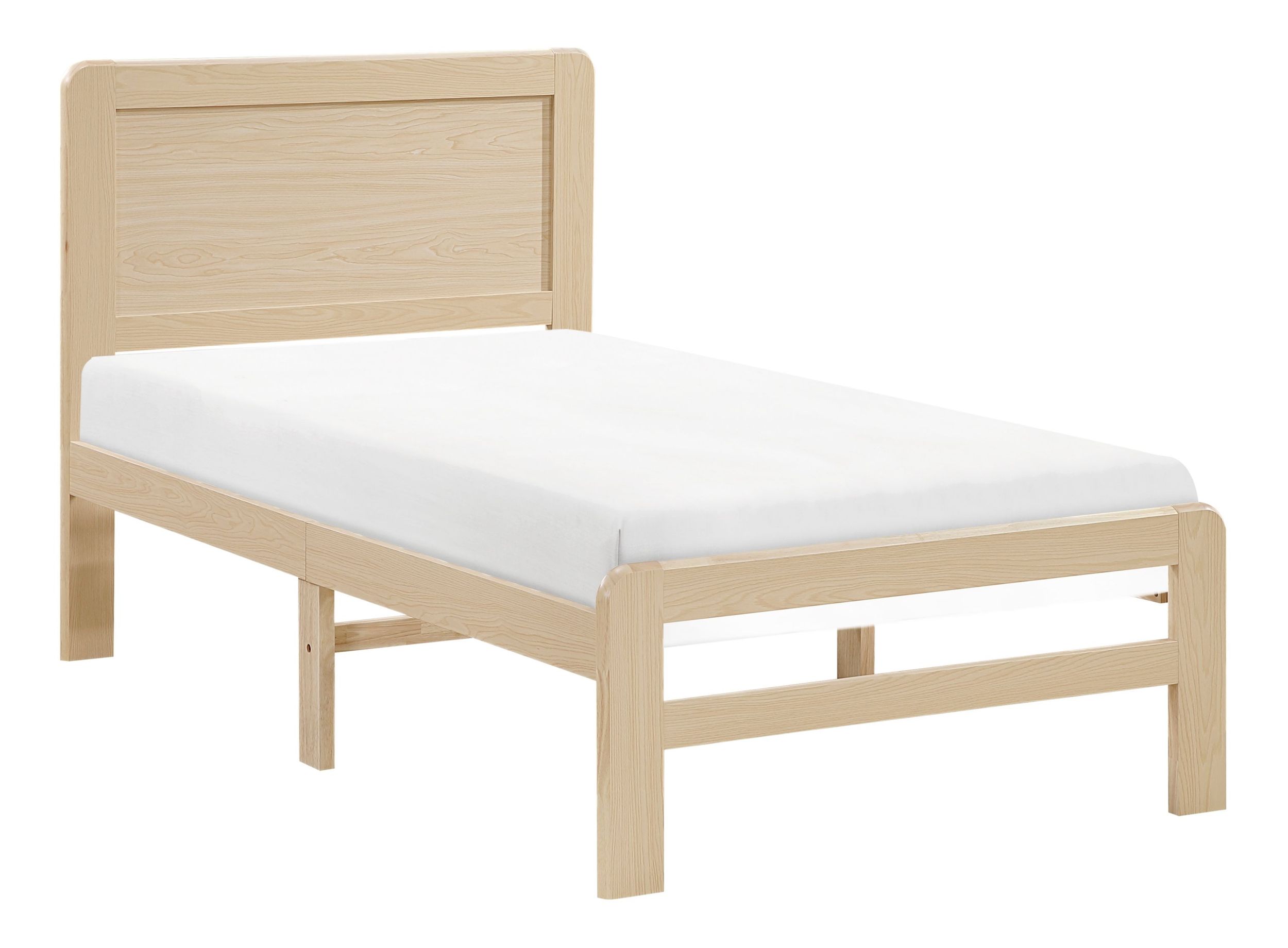 Carter Faux Wood Veneer/Wood Platform Bed
