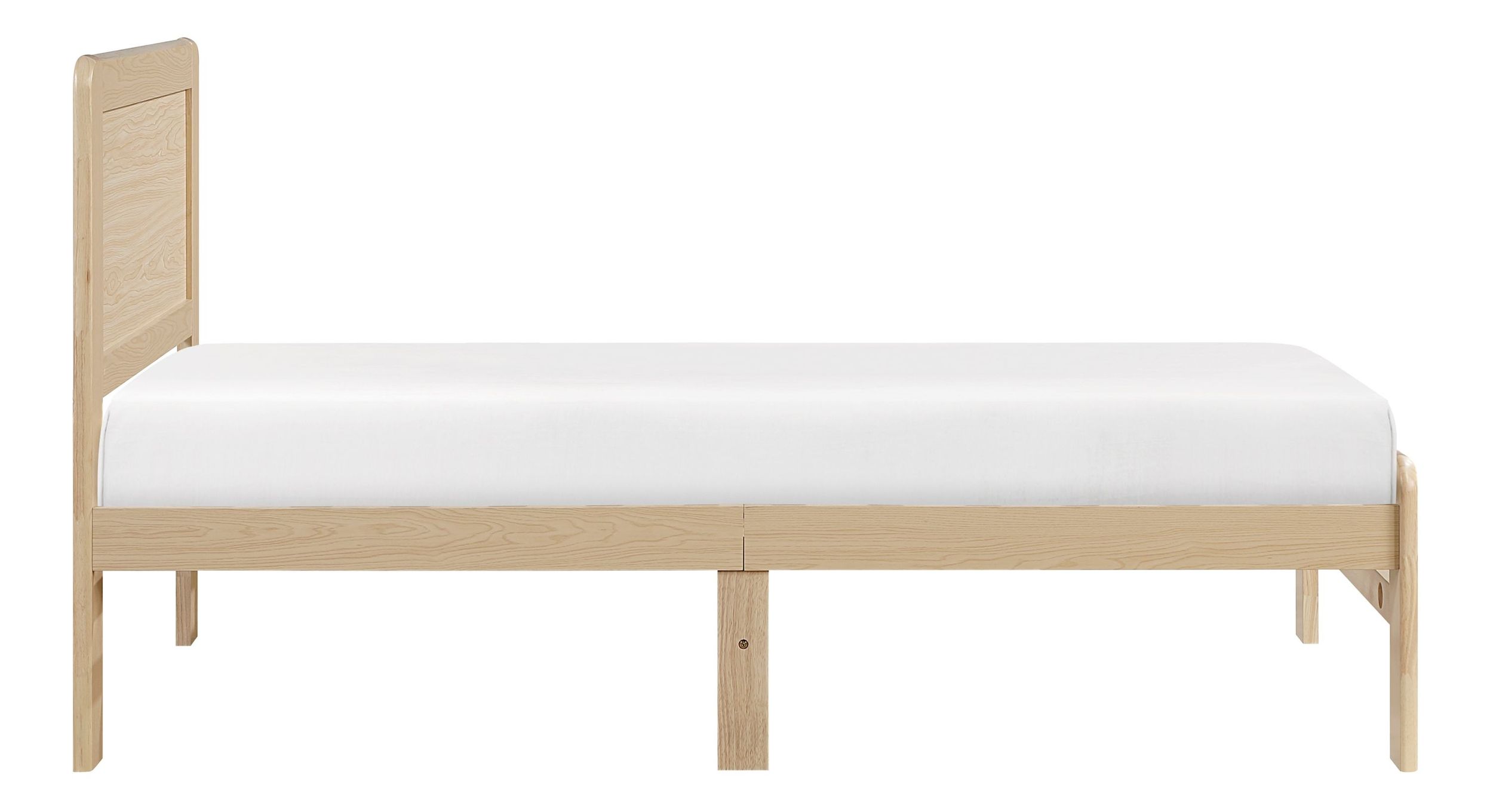 Carter Faux Wood Veneer/Wood Platform Bed