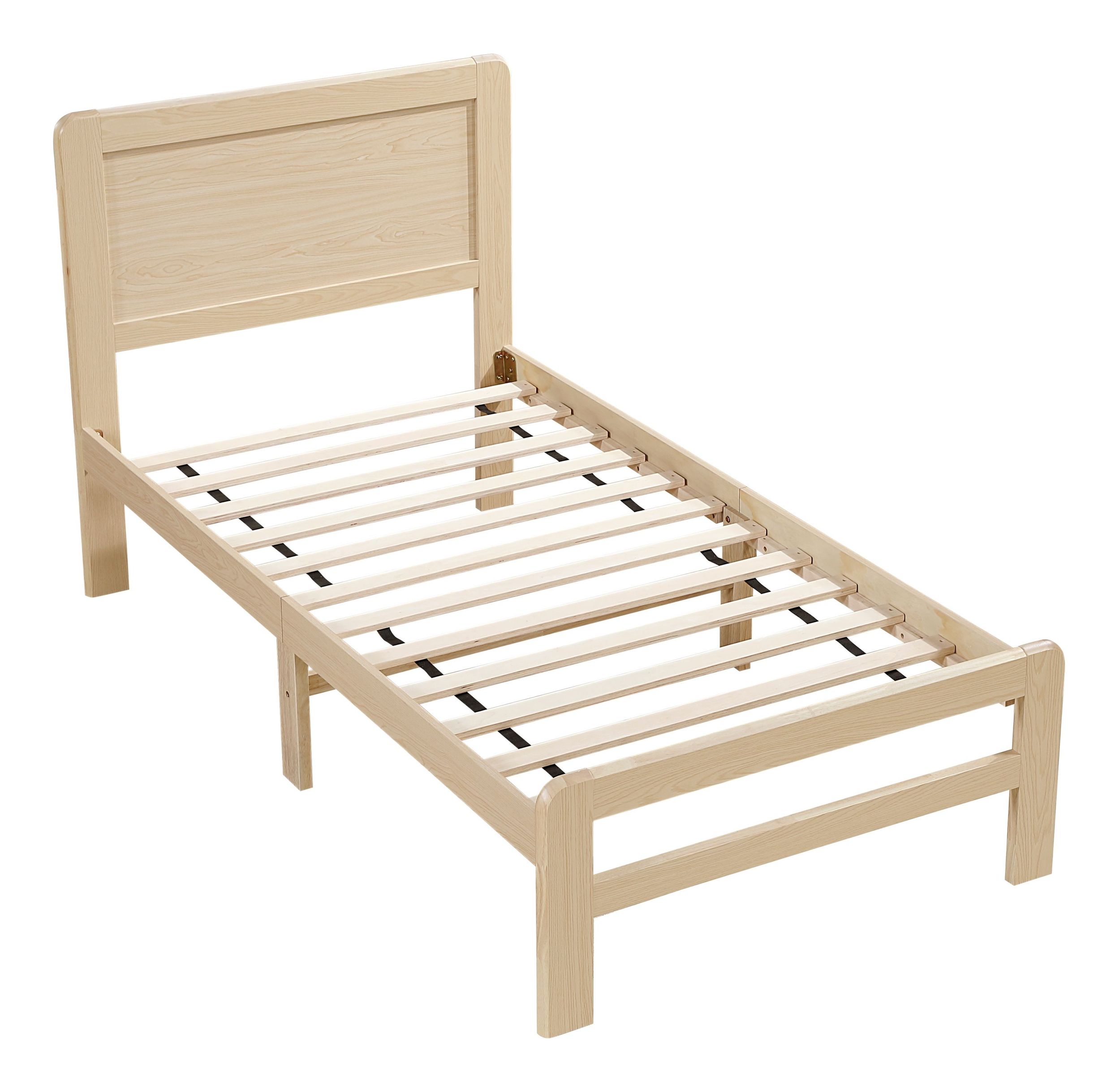 Carter Faux Wood Veneer/Wood Platform Bed