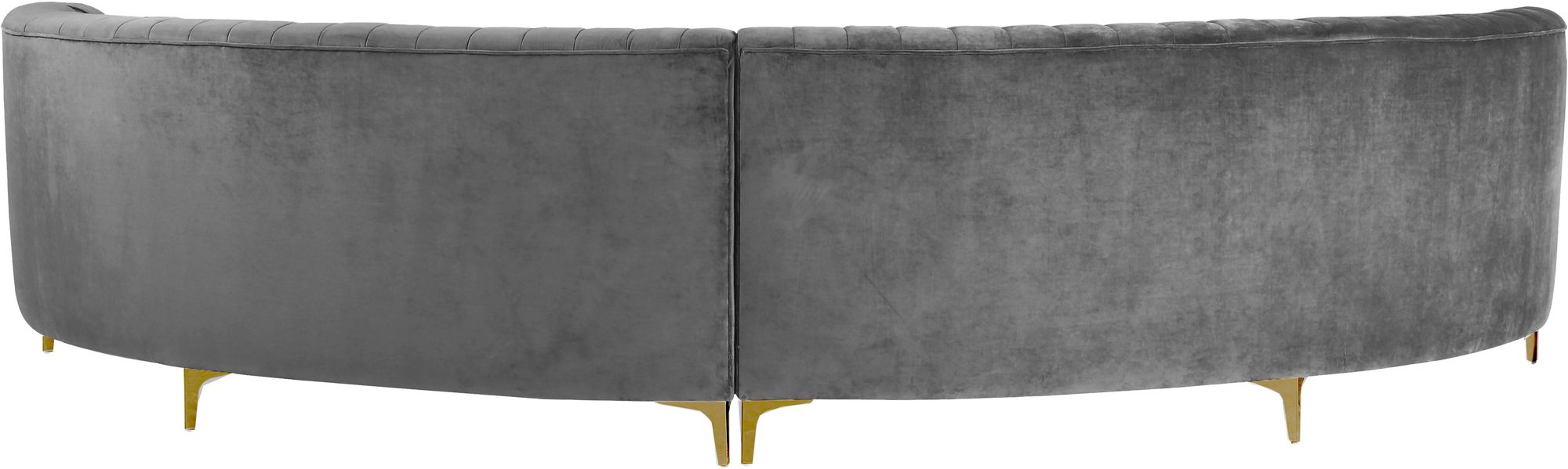 Jackson 143" 2-Piece Velvet Sectional