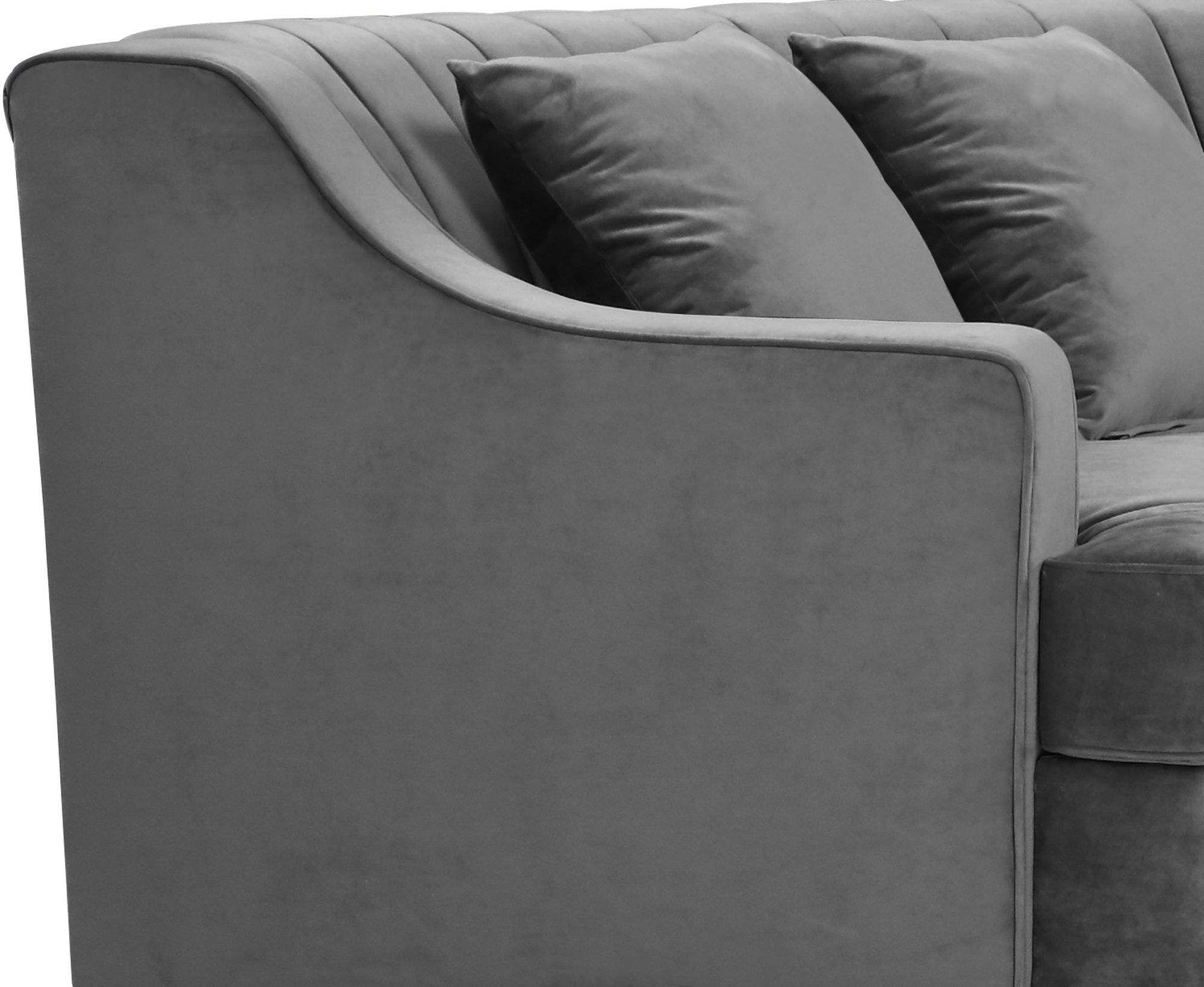 Jackson 143" 2-Piece Velvet Sectional