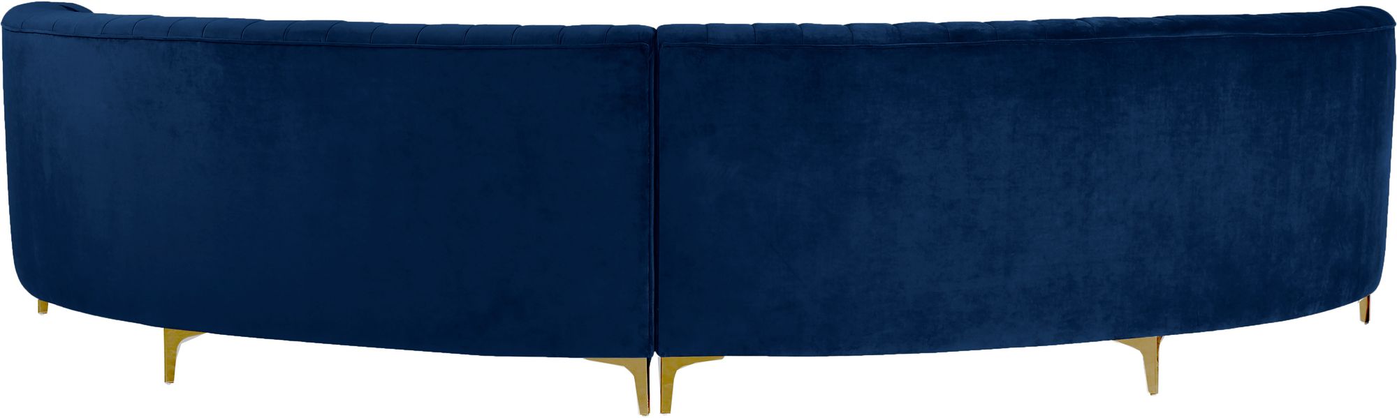Jackson 143" 2-Piece Velvet Sectional
