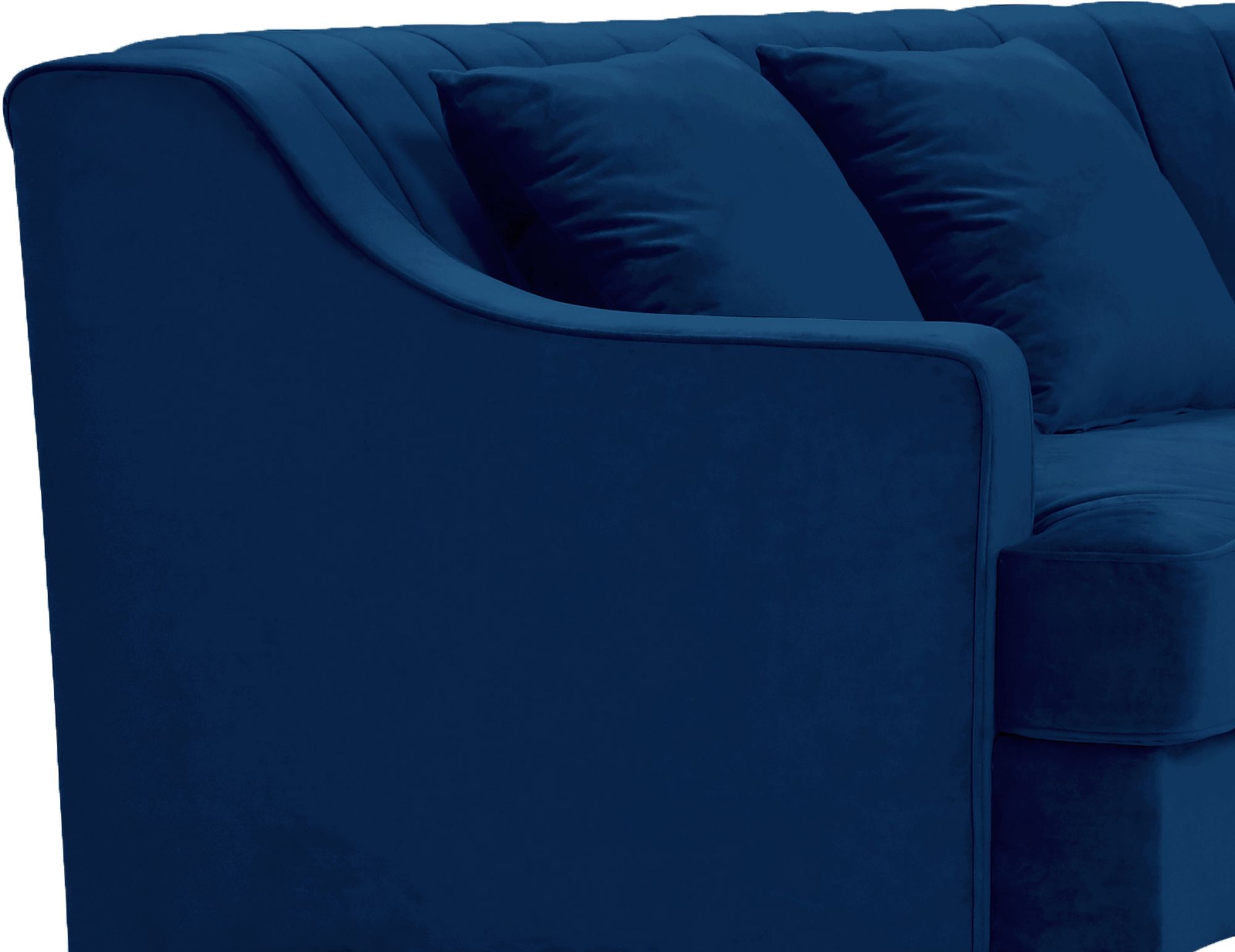 Jackson 143" 2-Piece Velvet Sectional