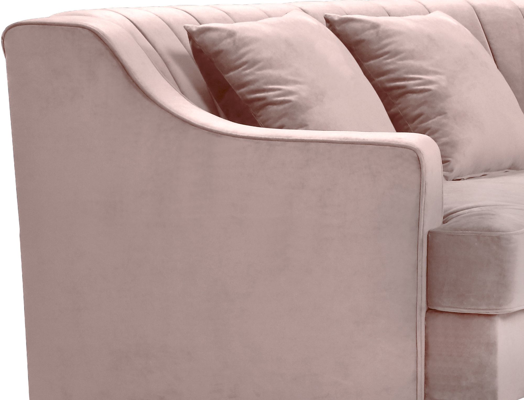 Jackson 143" 2-Piece Velvet Sectional