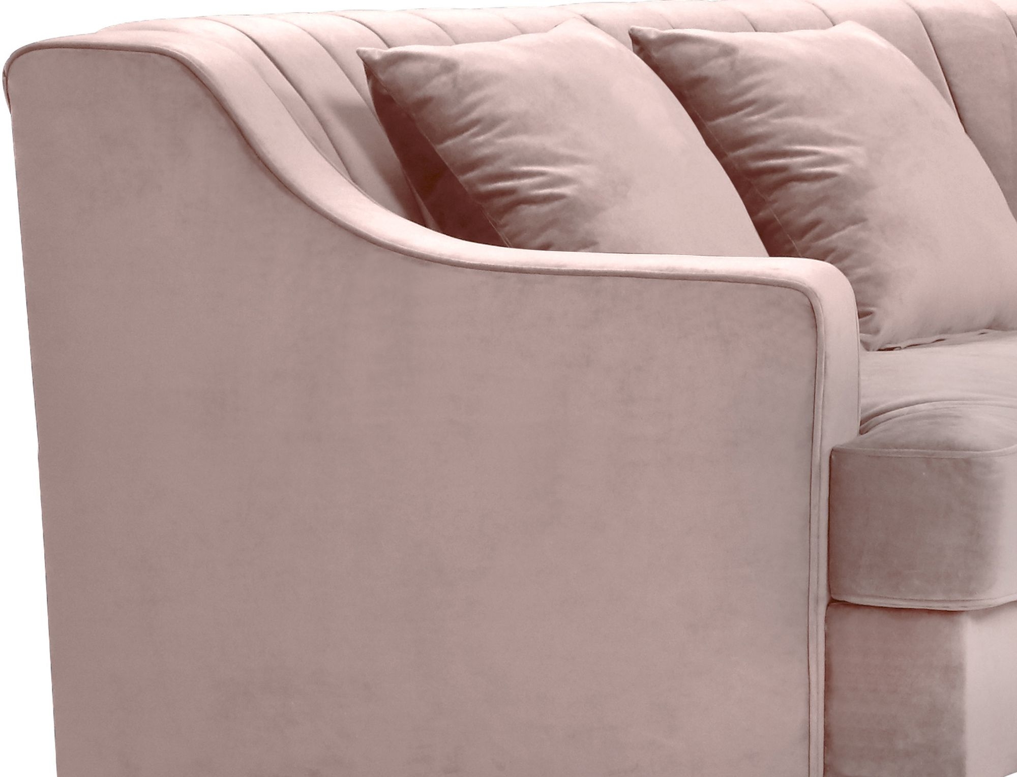 Jackson 143" 2-Piece Velvet Sectional