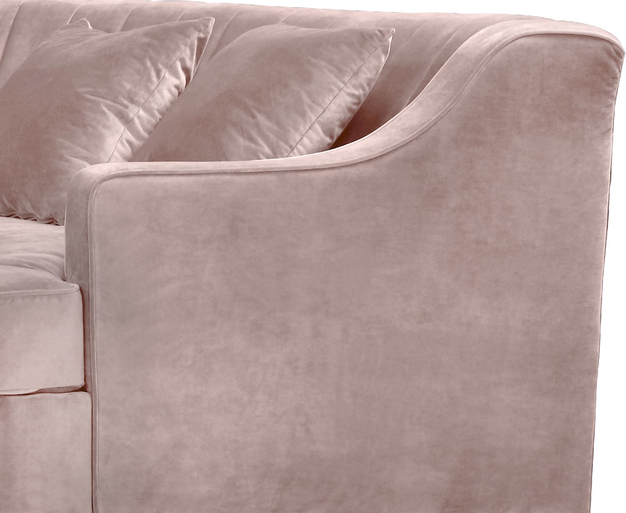 Jackson 143" 2-Piece Velvet Sectional