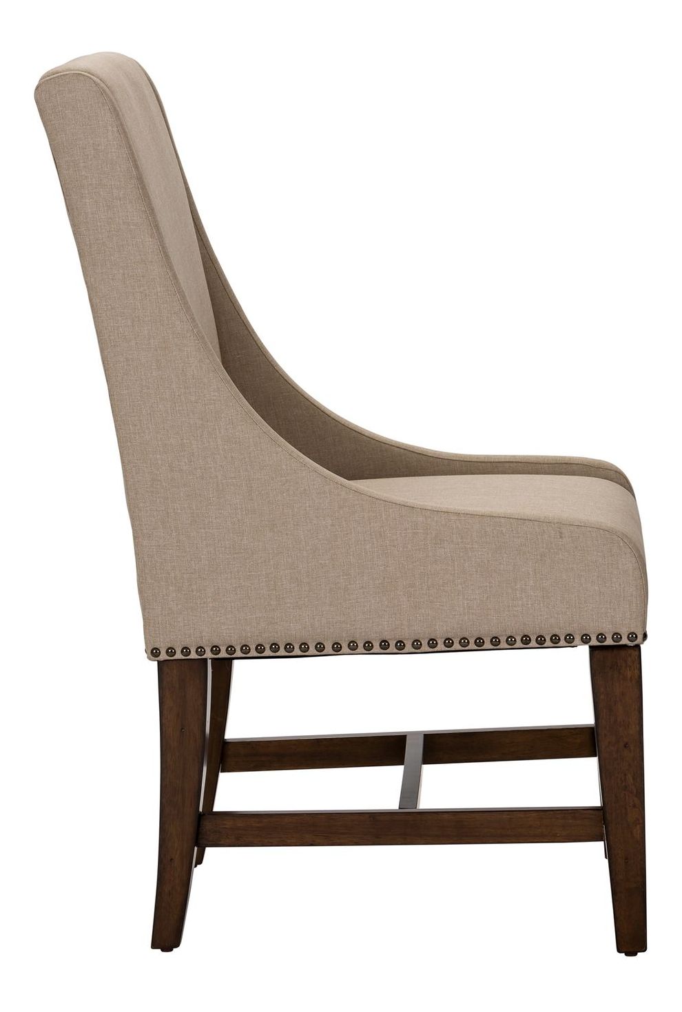 Armand Linen/Wood Side Chair