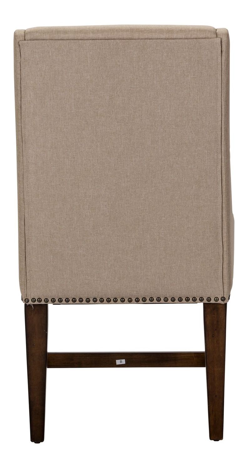 Armand Linen/Wood Side Chair