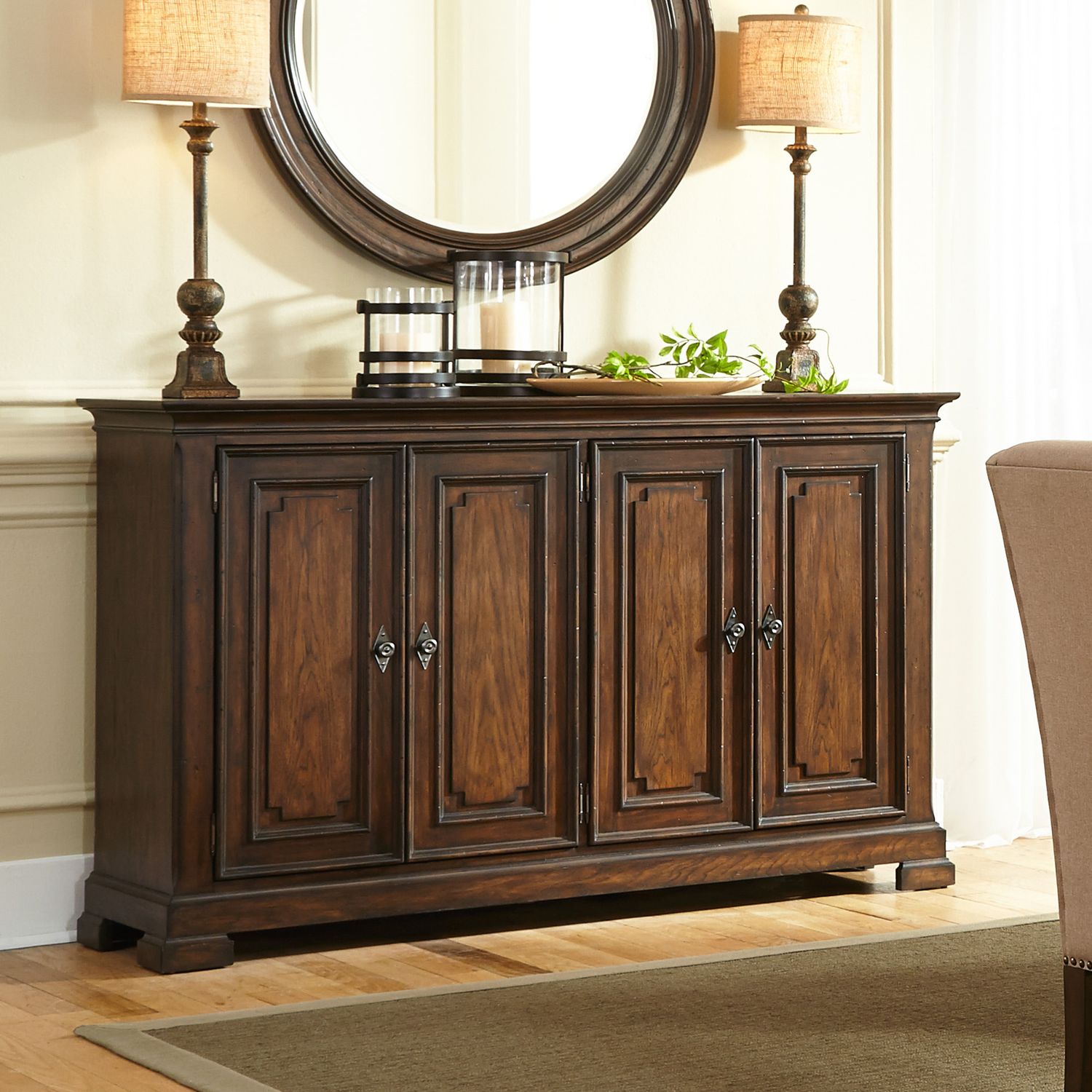 Armand Wood Buffet w/4 Doors