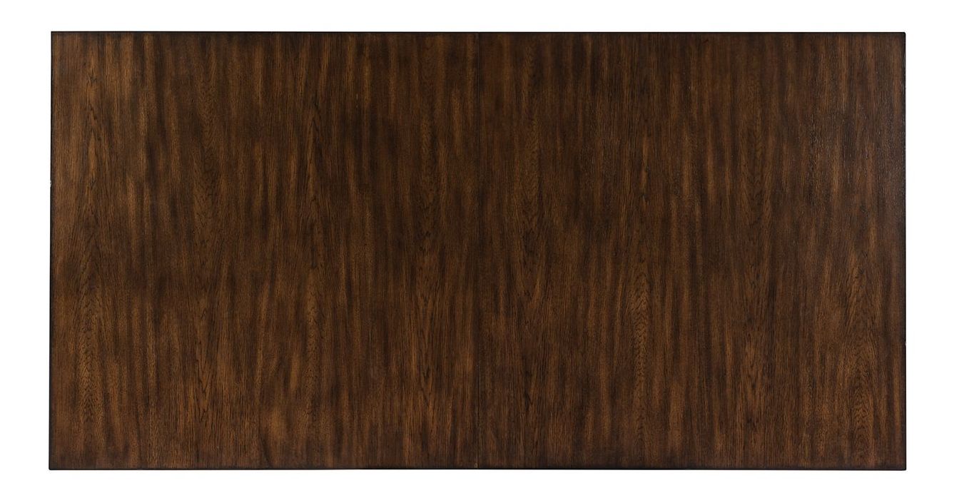 Armand Rectangular Wood Extendable Trestle Table