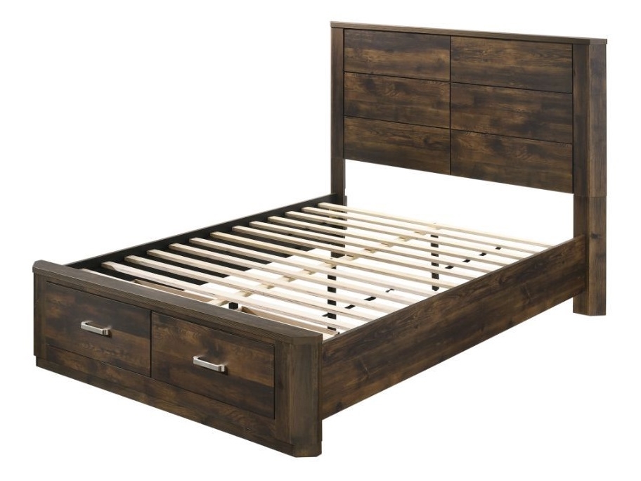 Elettra Wood Storage Panel Bedroom Set