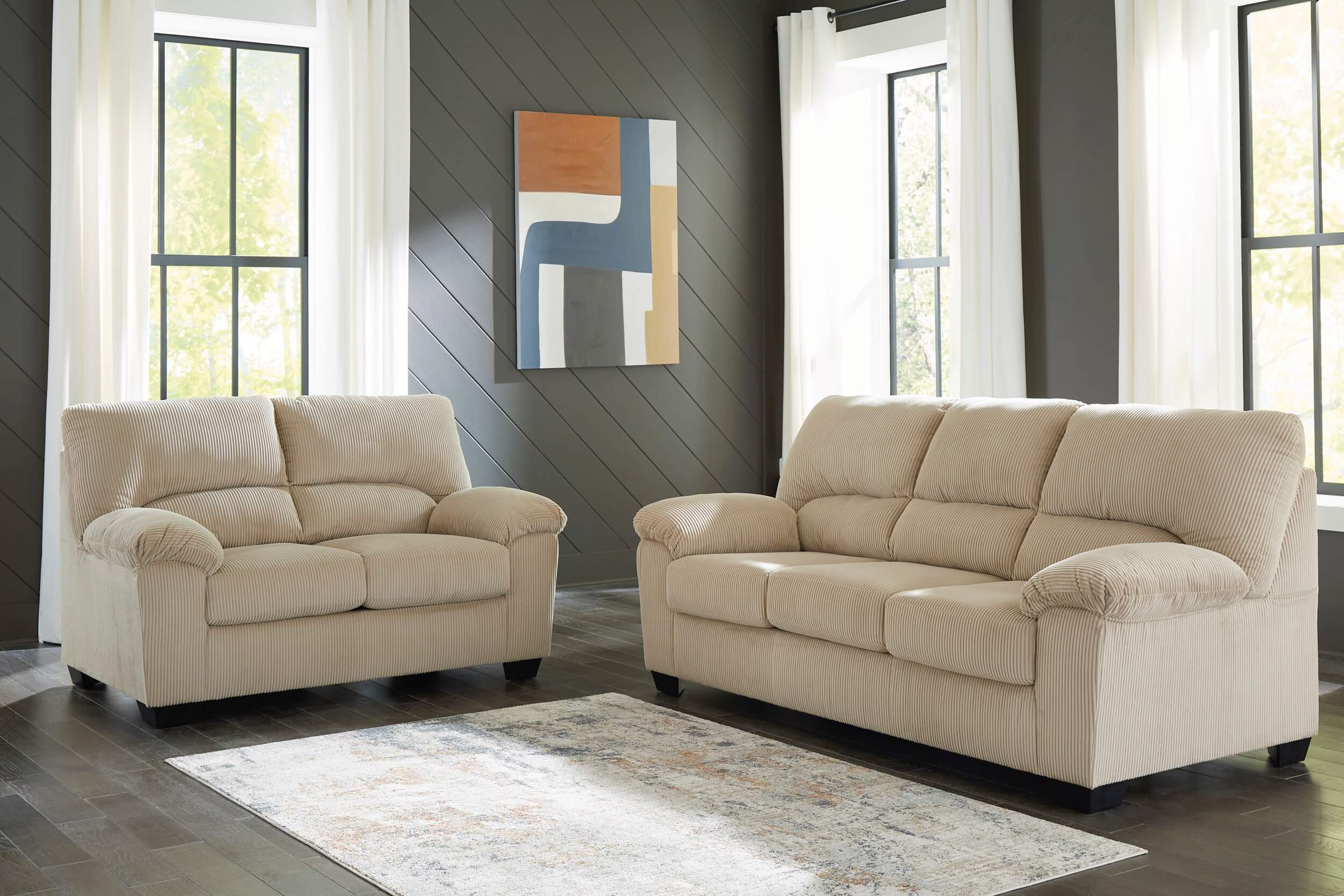 Simplejoy Polyester Loveseat