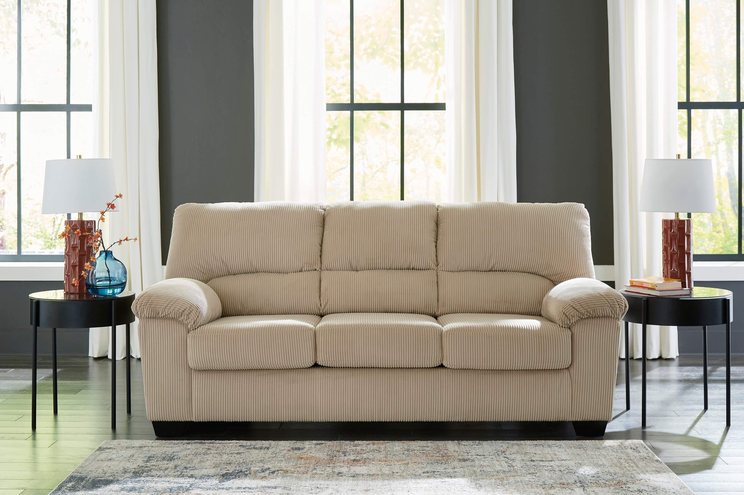 Ashley Simple Joy Sofa - sand