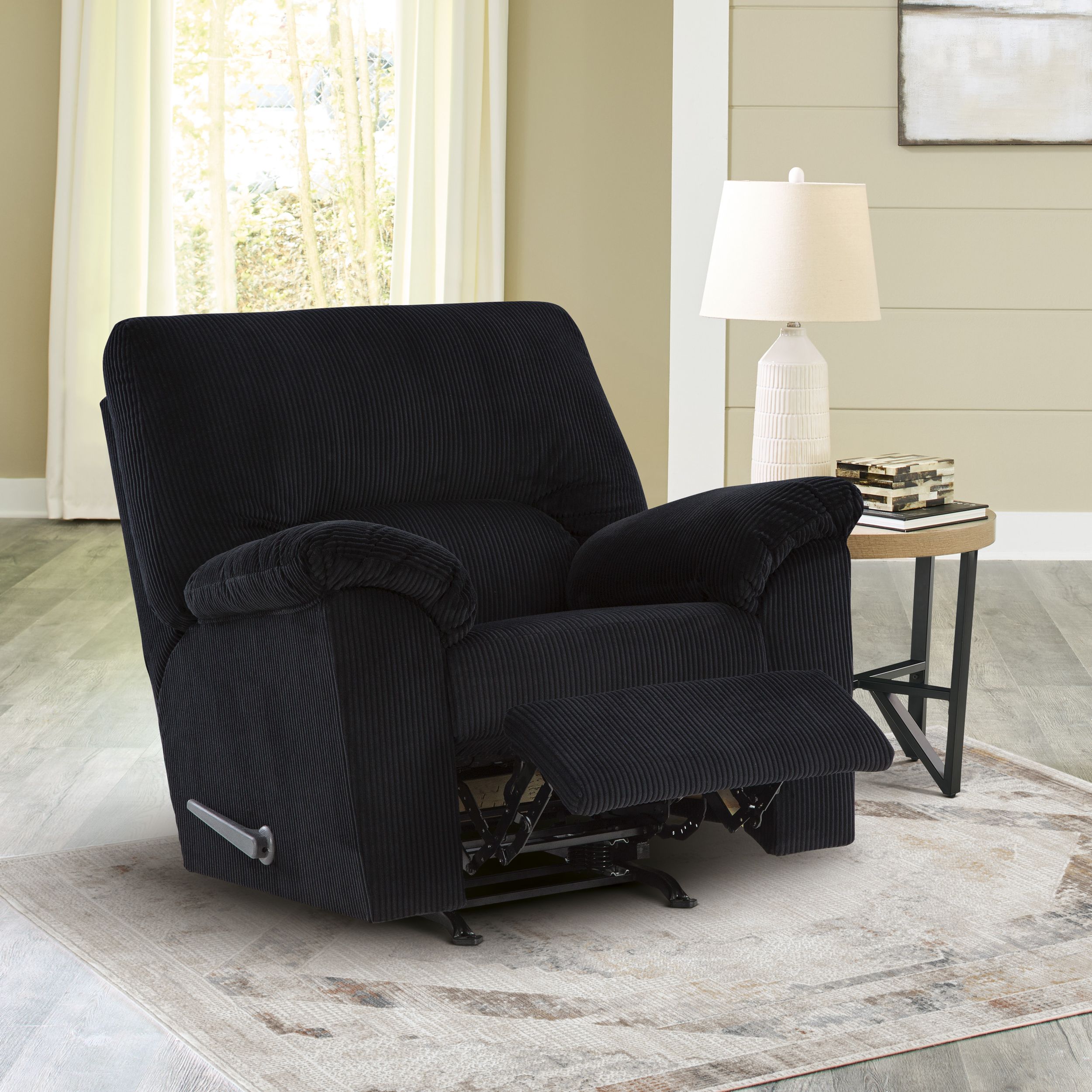 SimpleJoy Polyester Rocker Recliner