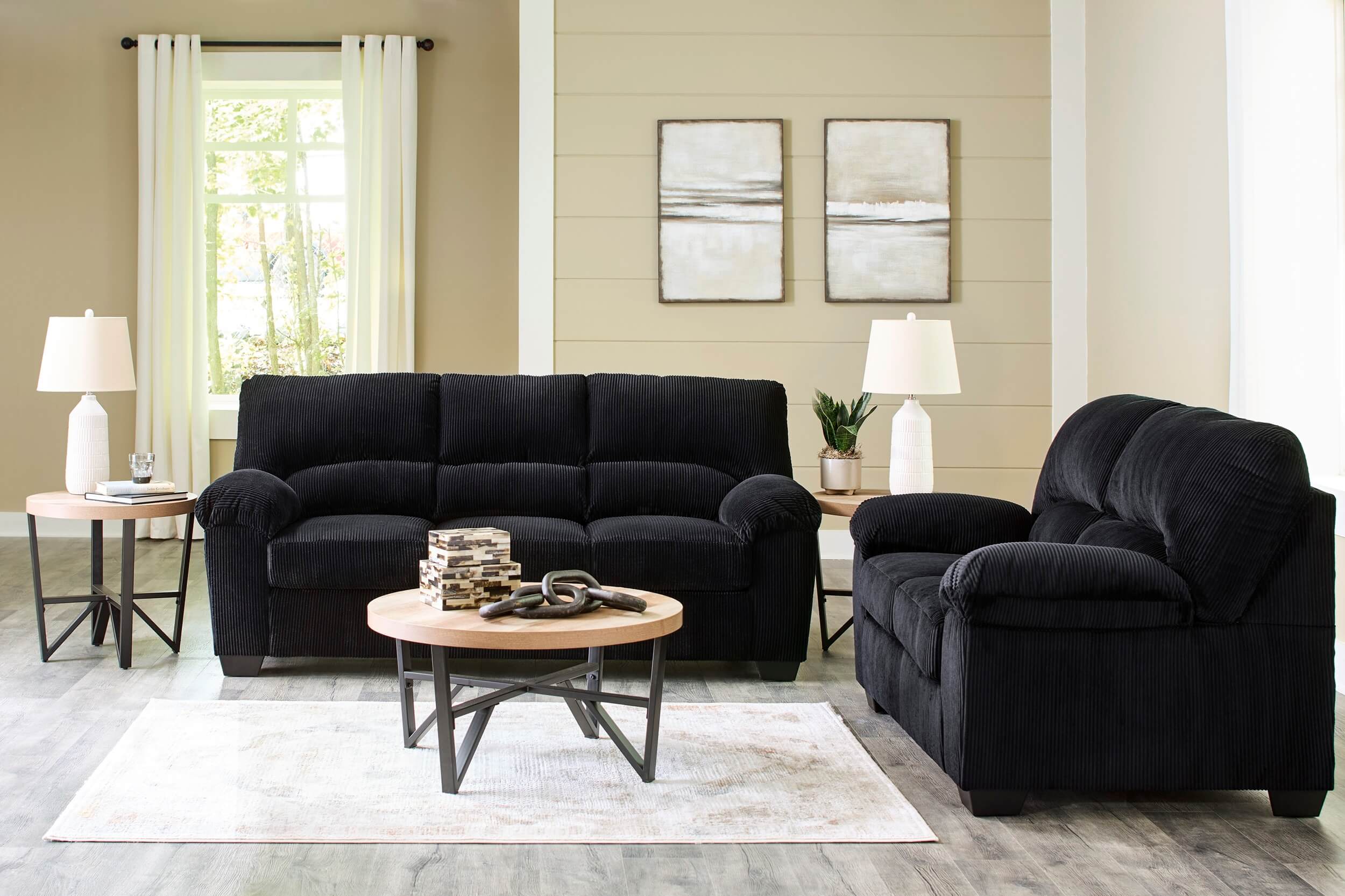 Ashley SimpleJoy 3 Piece Living Room Set