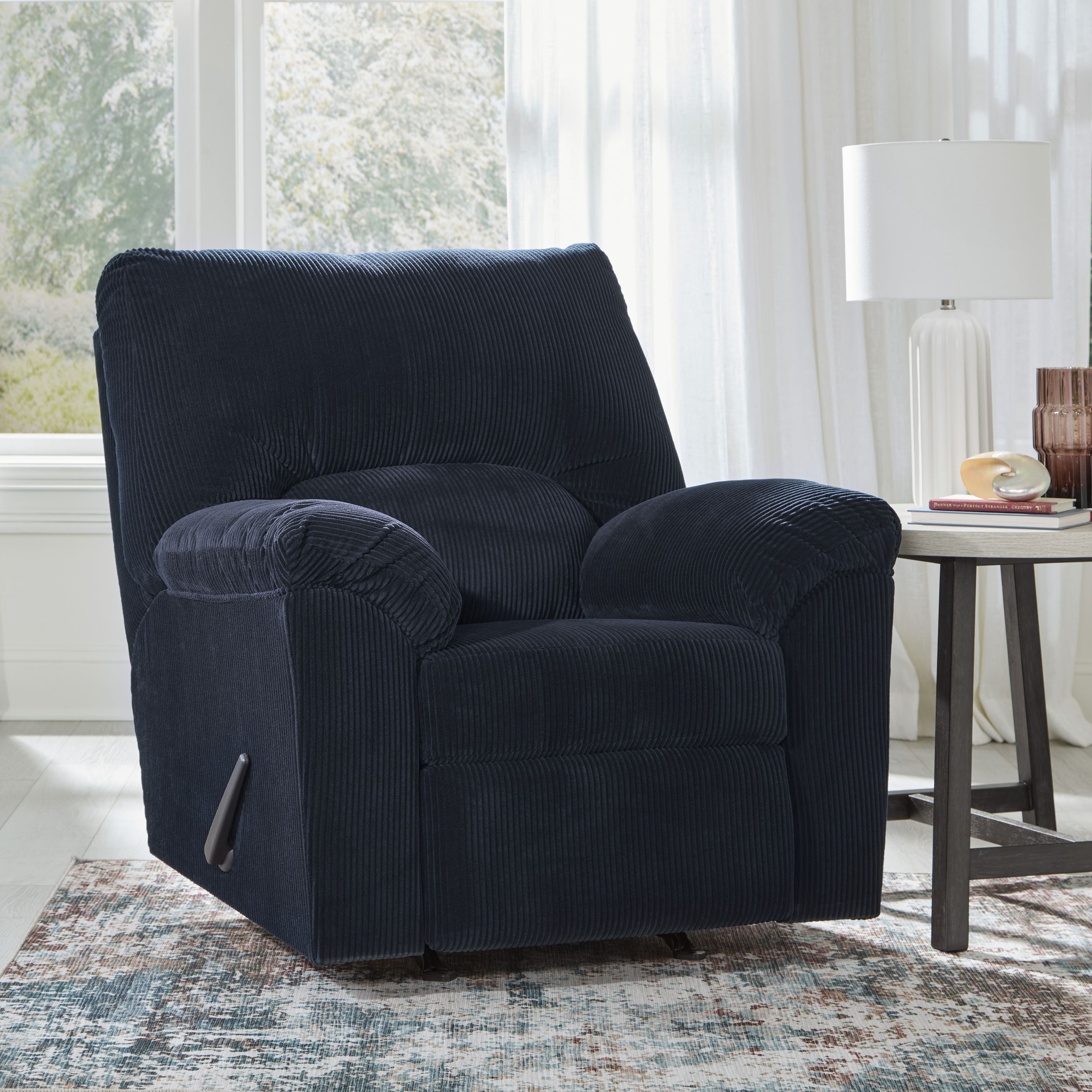 SimpleJoy Polyester Rocker Recliner