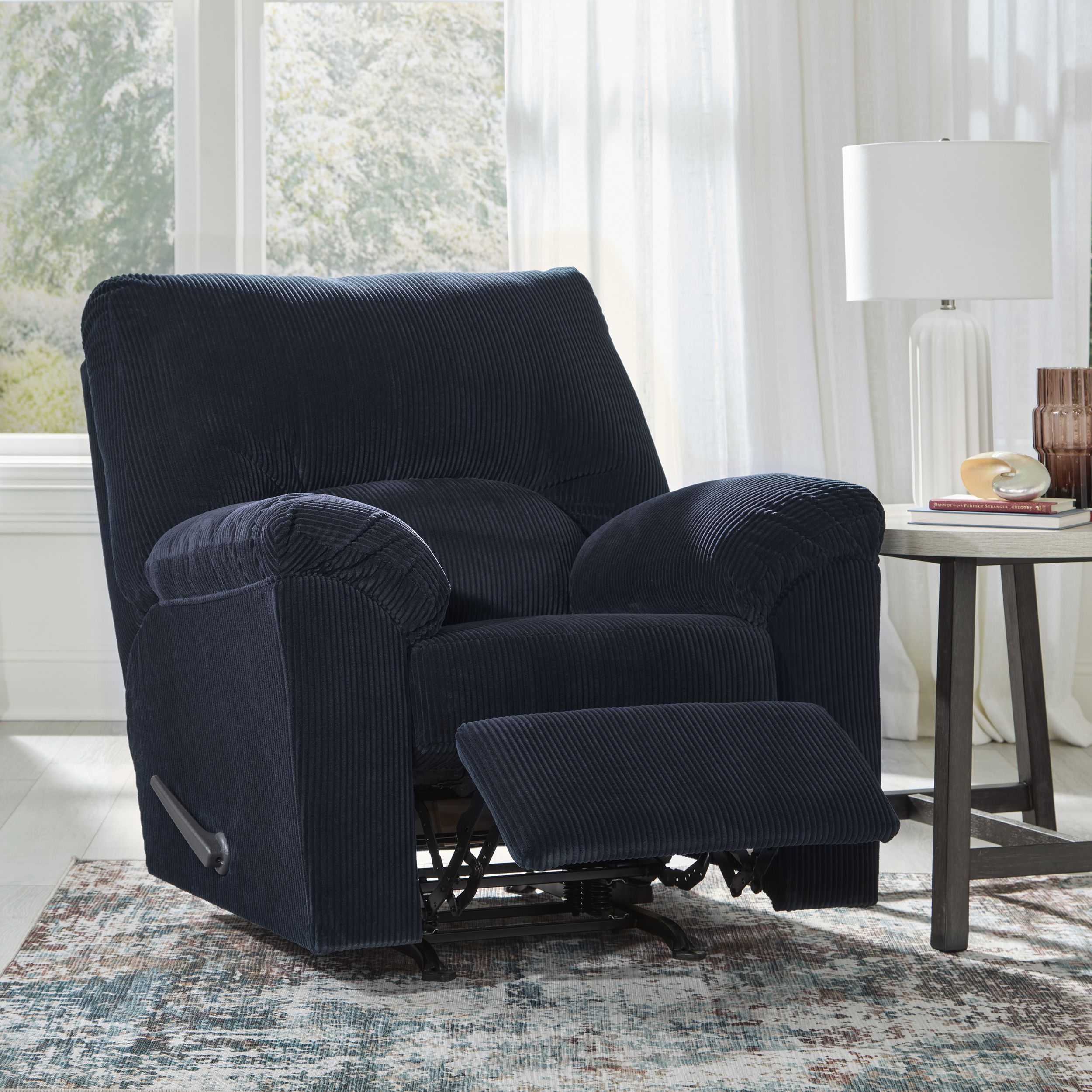 SimpleJoy Polyester Rocker Recliner