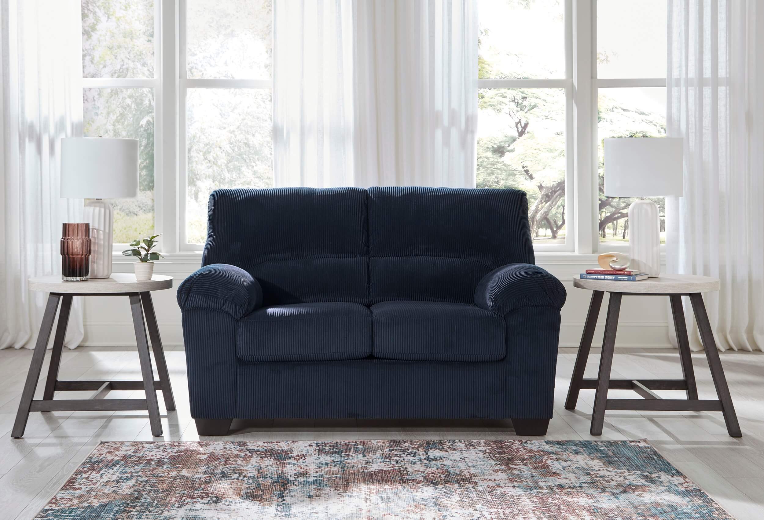 SimpleJoy Polyester Loveseat
