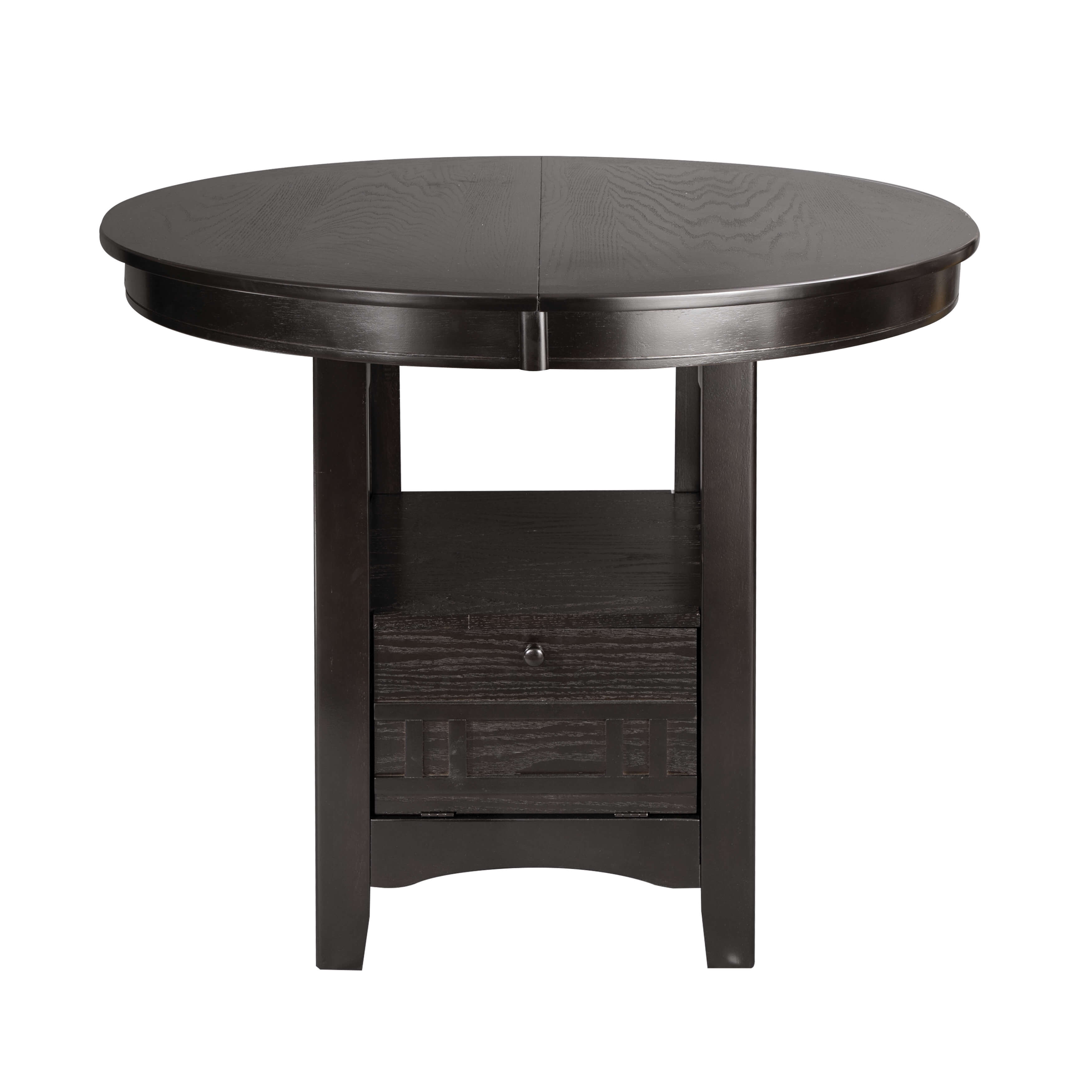 Junipero Classic Oval Wood/Wood Veneer Extendable Counter Table