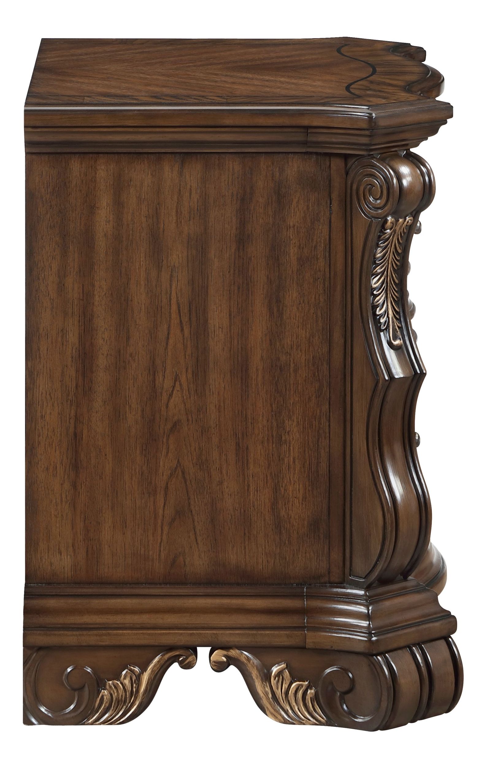 Gilmartin Wood/Wood Veneer 2-Drawer Night Stand