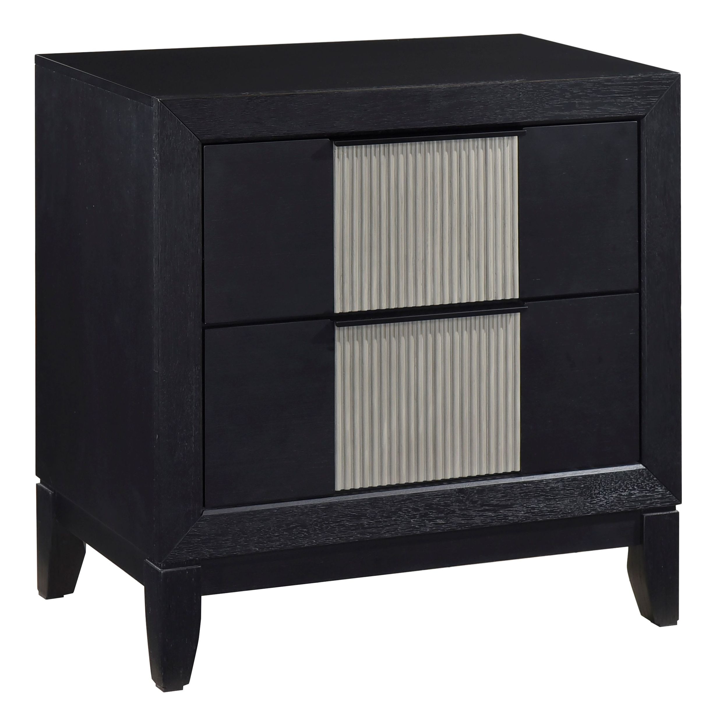 Garrison Wood/MDF Panel Bedroom Set with LED Lighting