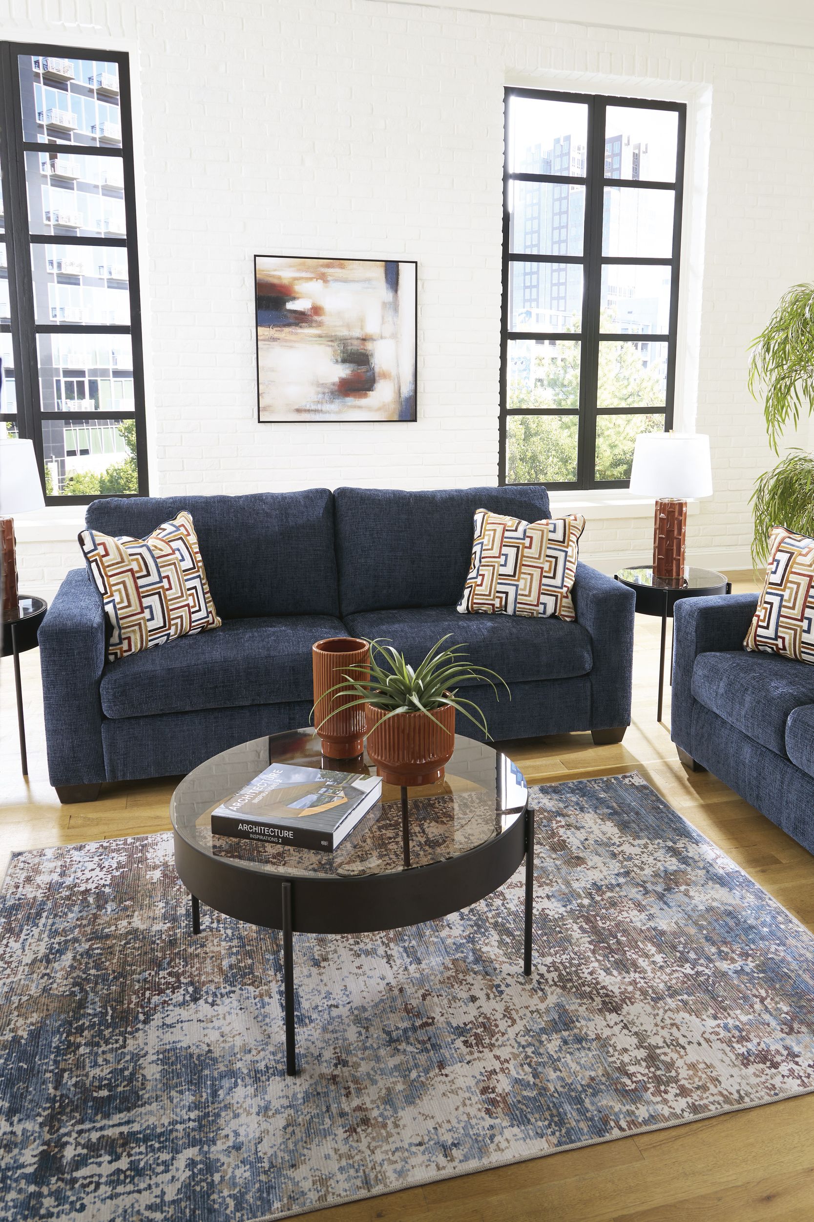 Aviemore Fabric Sofa in Oatmeal | Signature Design by Ashley