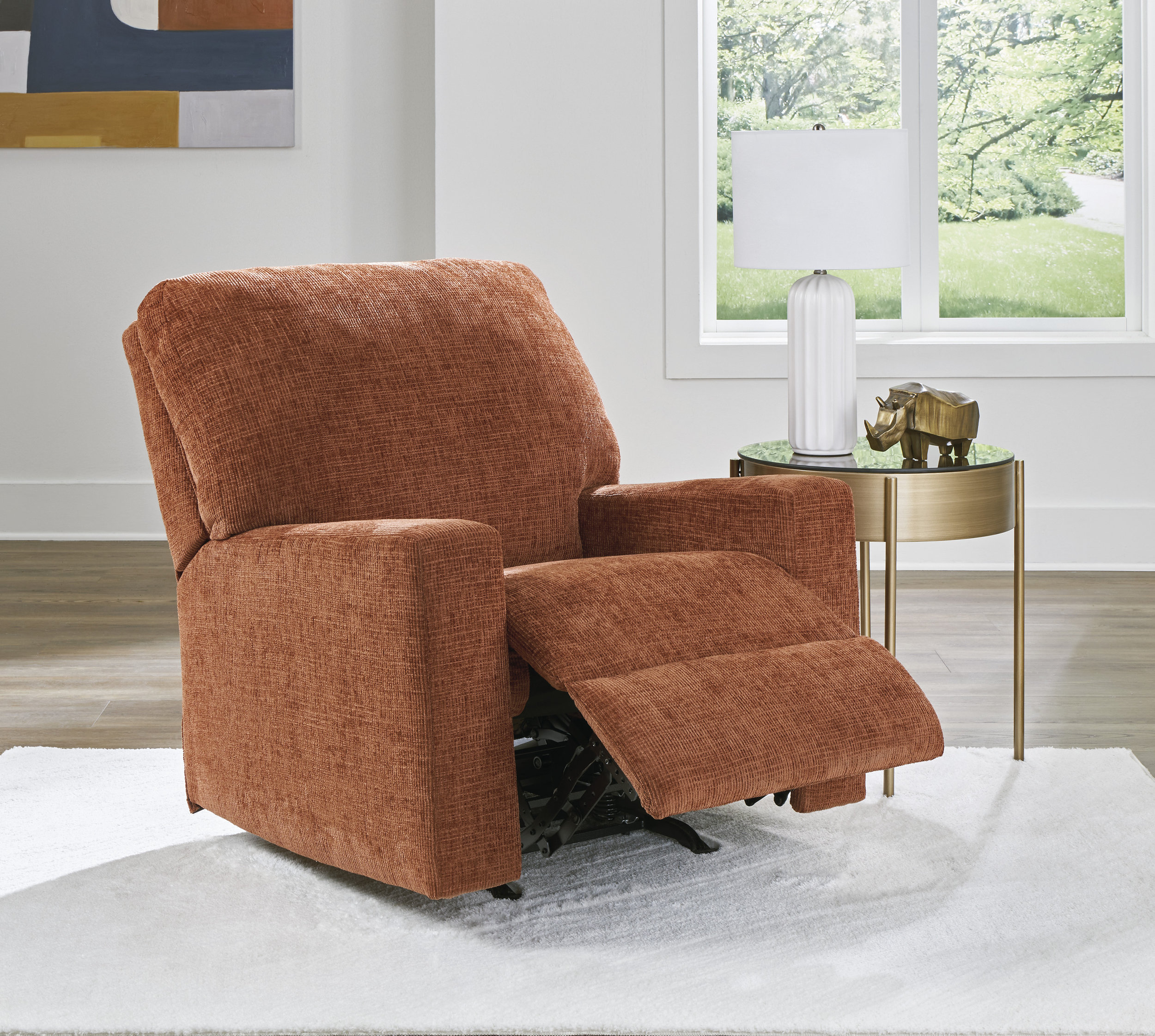 Aviemore Polyester Rocker Recliner