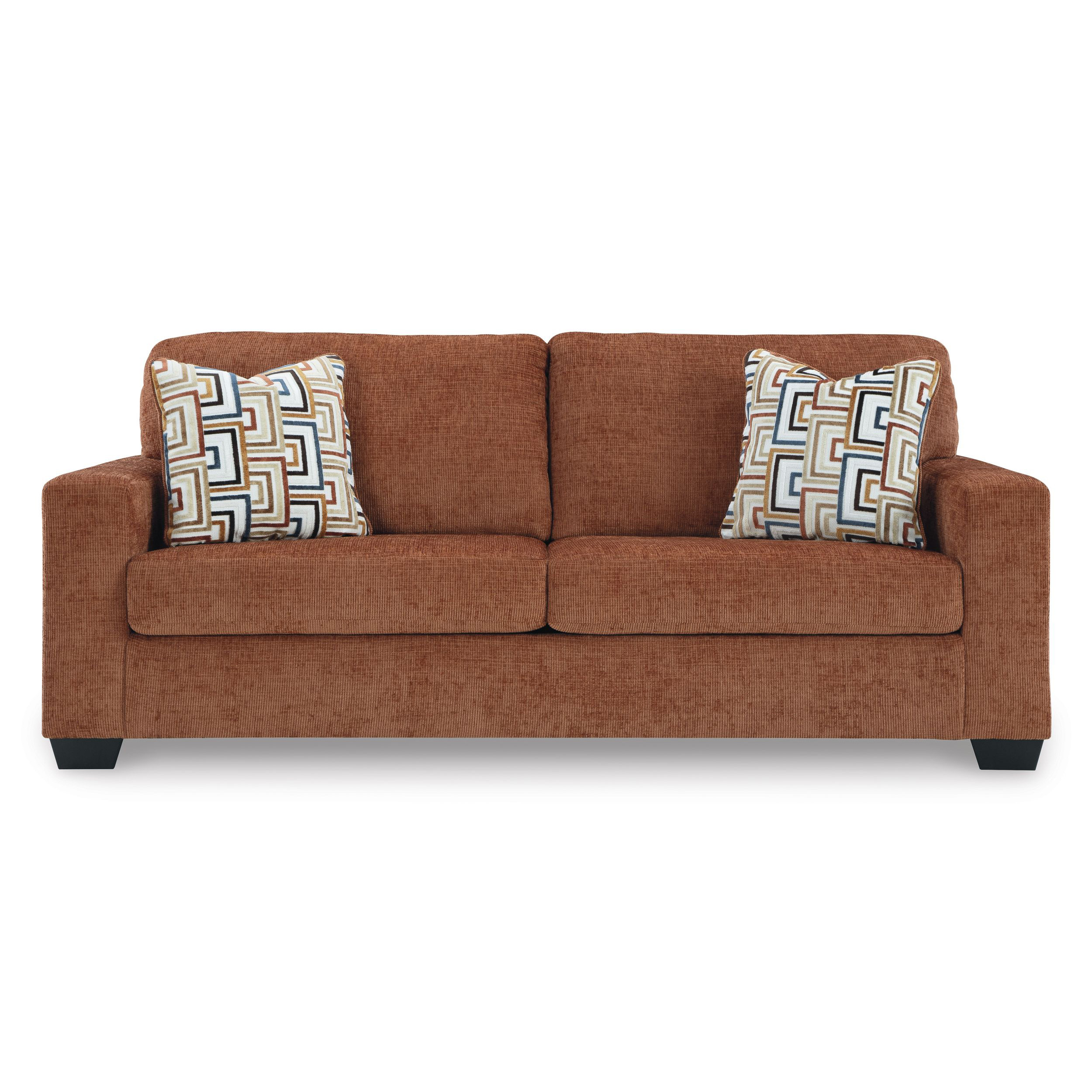 Aviemore Fabric Sofa in Spice | Signature Design by Ashley