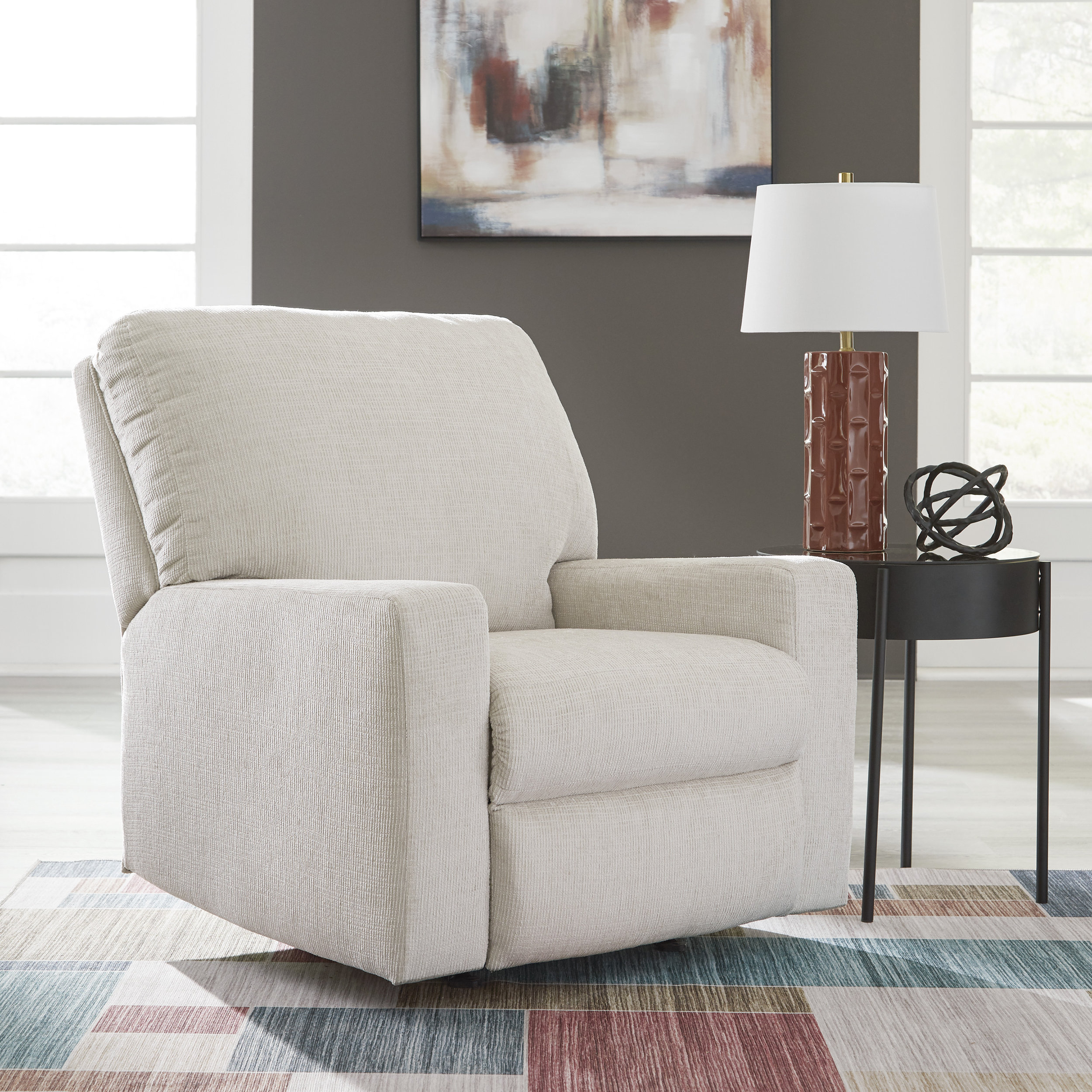 Aviemore Polyester Rocker Recliner