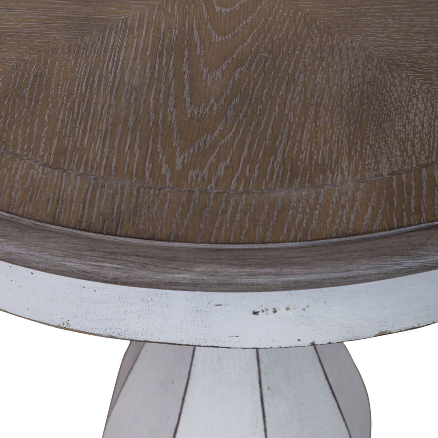 Magnolia Manor Round Wood Accent Table