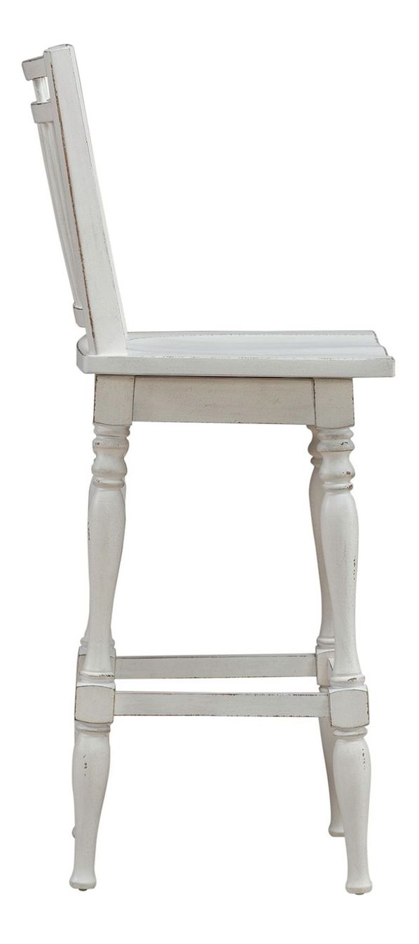 Magnolia Manor Antique White L-Shaped Office Desk Set
